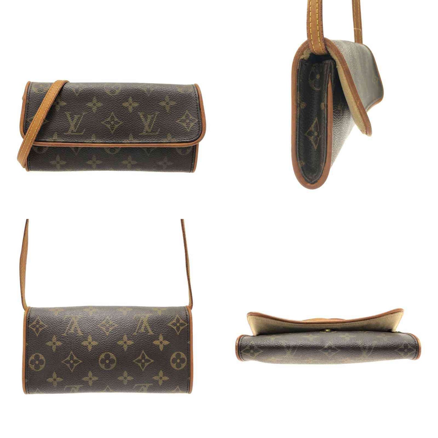 LOUIS VUITTON Monogram Pochette Twin PM Made In USA