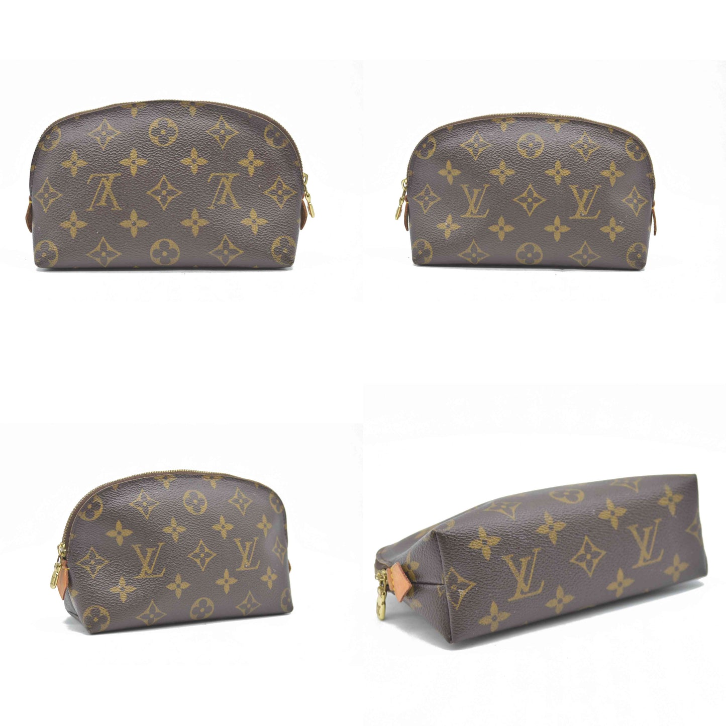 $590 Louis Vuitton Monogram Cosmetic Pouch CA0056 CONSIGNMENT
