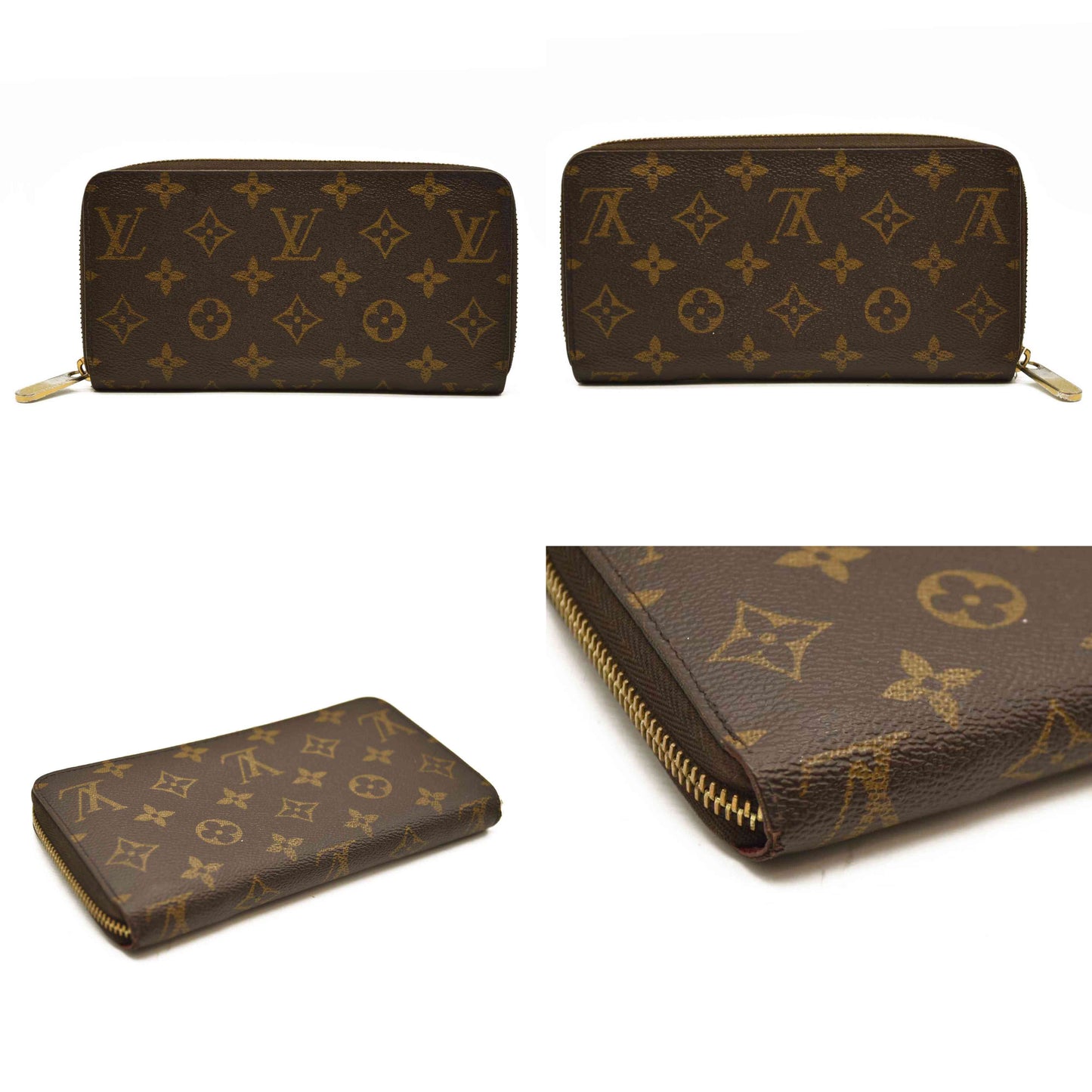 Louis Vuitton  Monogram Zippy Wallet Fuchsia GI0187