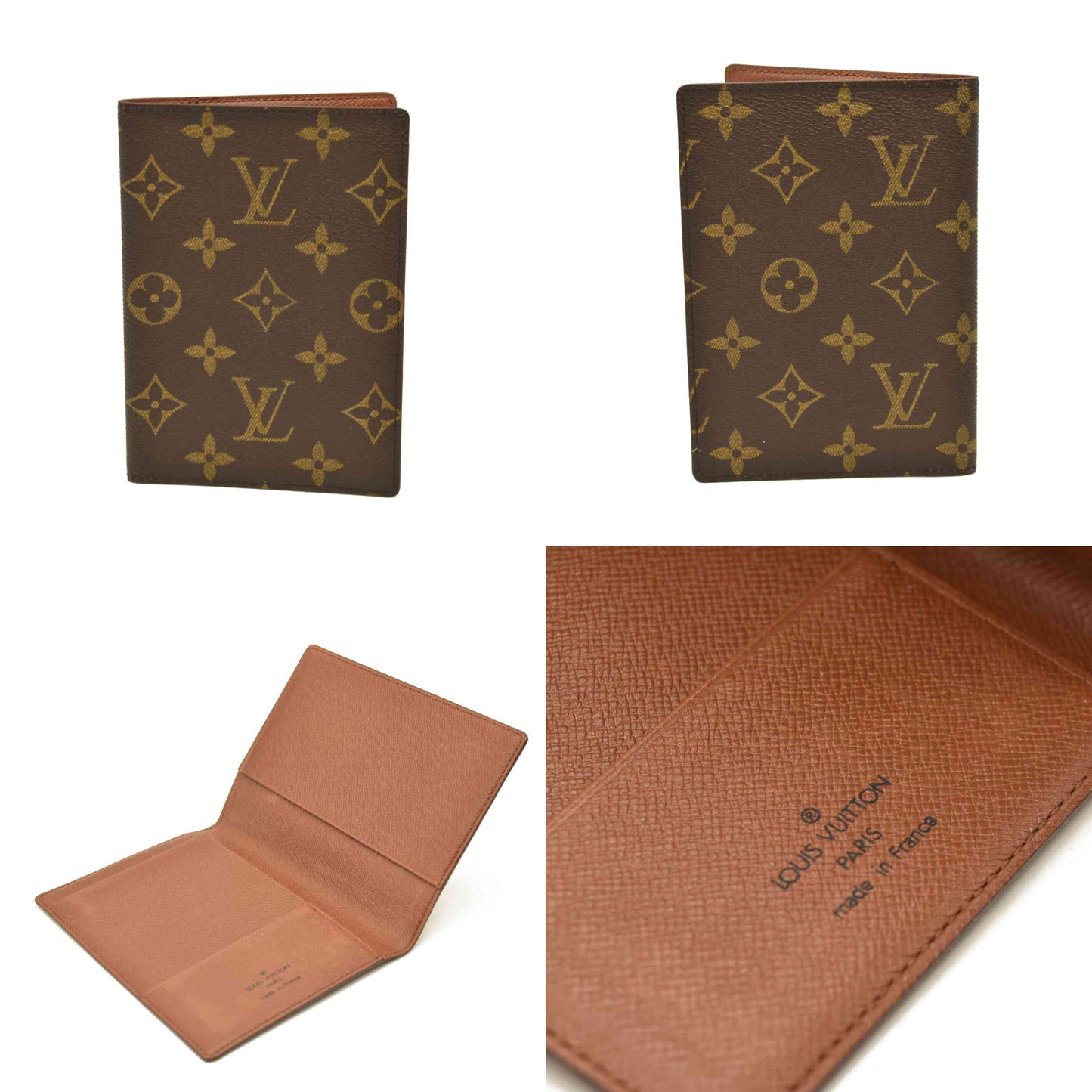 LOUIS VUITTON Monogram Passport Cover MI0925