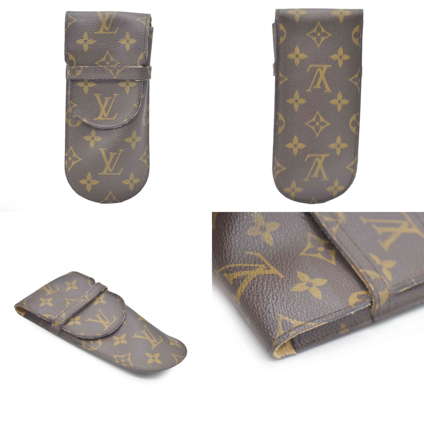 LOUIS VUITTON Monogram Etui a Lunettes Rabat Eyeglass Case