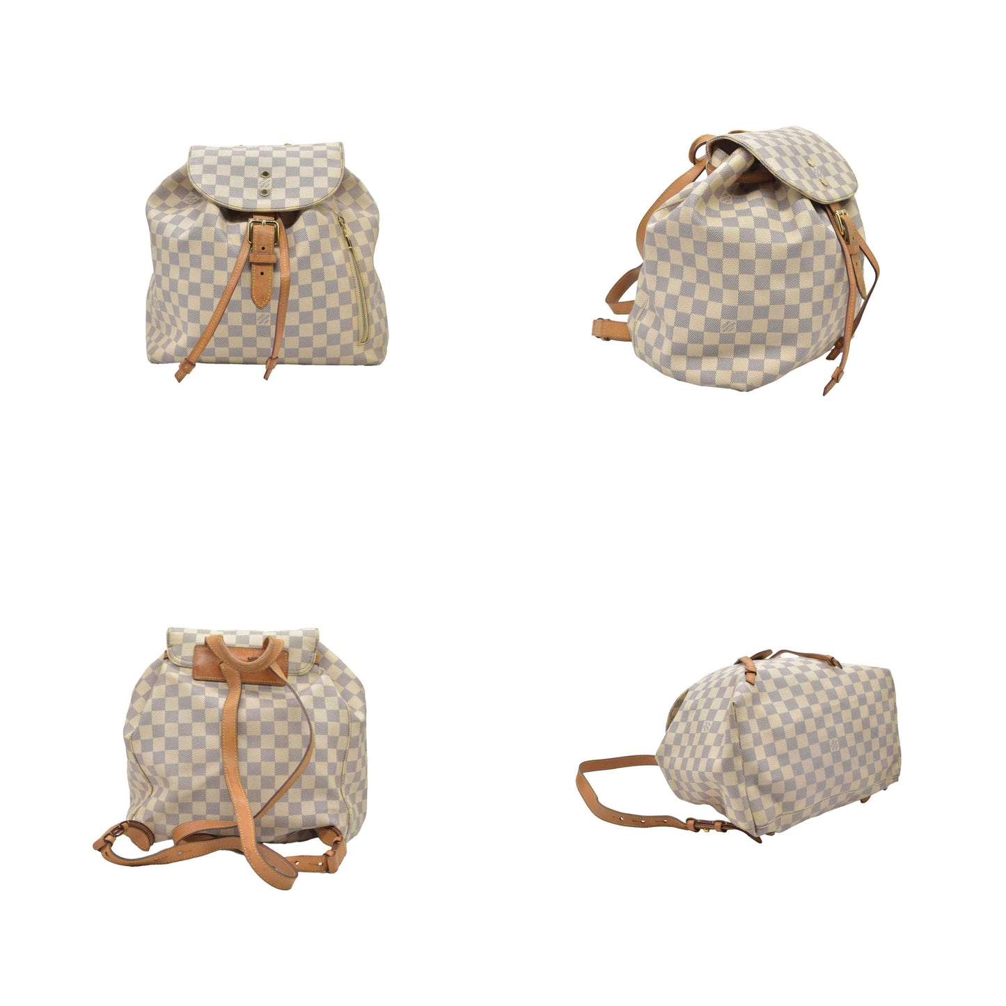 Louis Vuitton Damier Azur Sperone Backpack