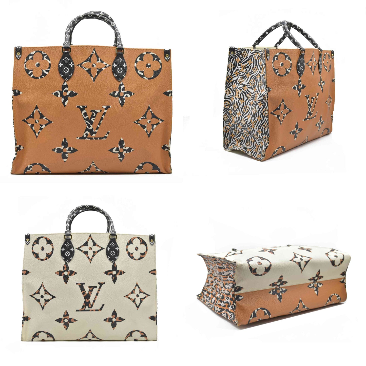 Louis Vuitton  Monogram Giant Jungle Onthego GM Ivory