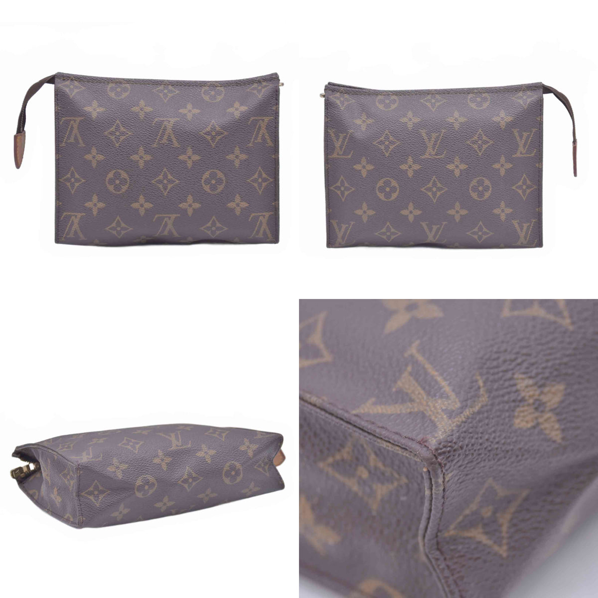$540 1988 Louis Vuitton Monogram Toiletry 19 884TH