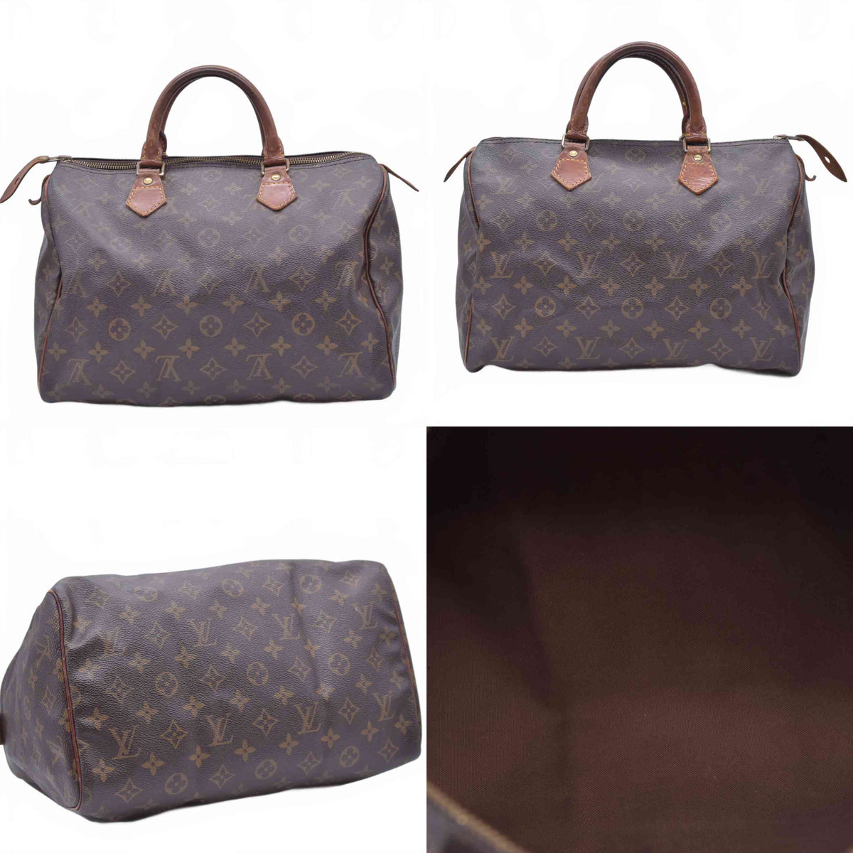 $1550 1992 Louis Vuitton Monogram Speedy 30 Hand Bag VI0952