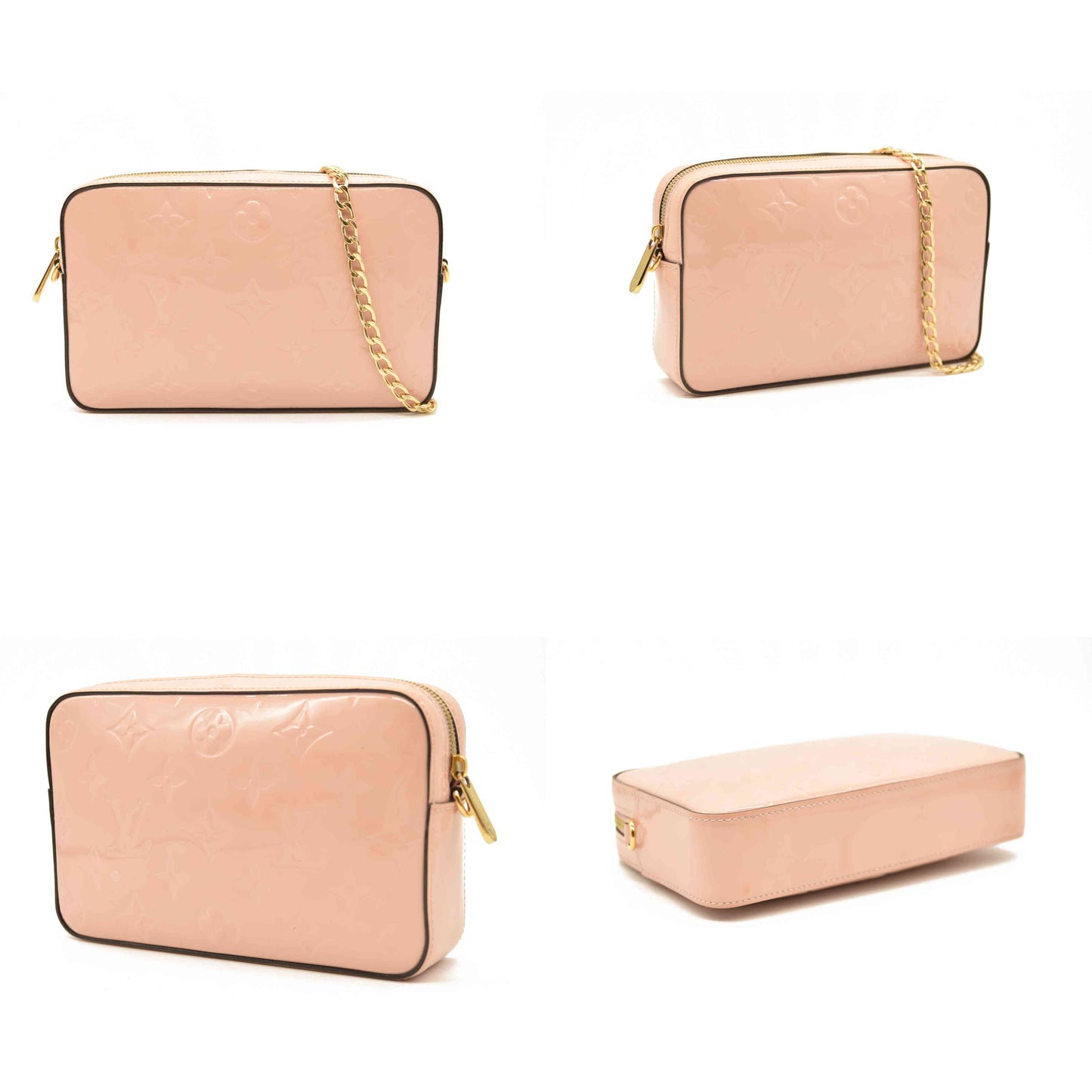 Louis Vuitton  Vernis Camera Pouch Rose Ballerine TS3177