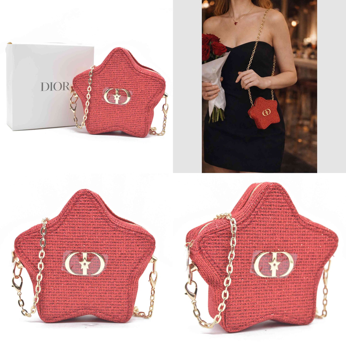 Dior Beauty Lunar New Year Star Pouch – Modified with Strap
