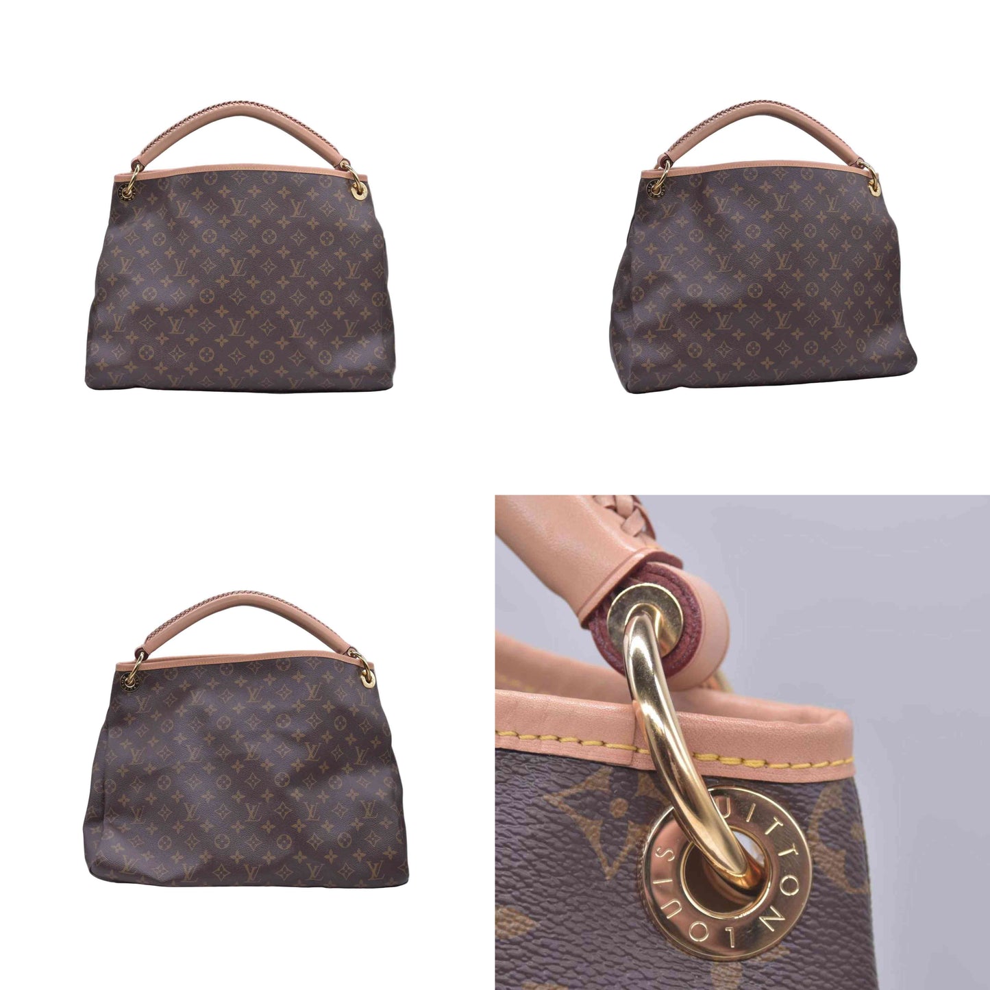 $2500 2020 Louis Vuitton Monogram Artsy MM CA5220