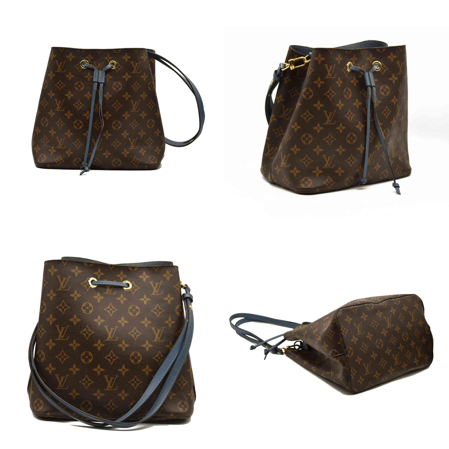 Louis Vuitton  Monogram Neonoe MM Blue Jean NZ4198