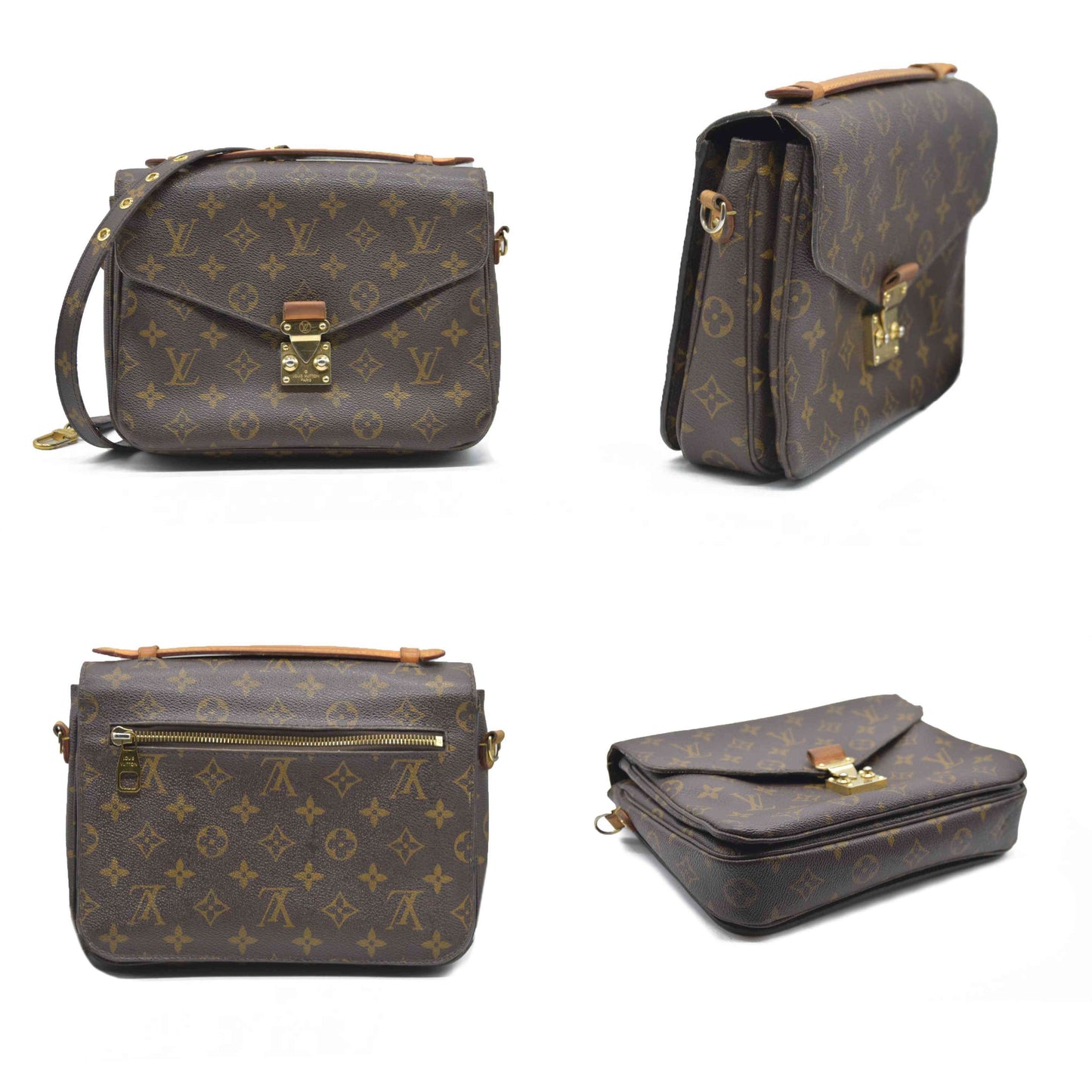 $2760 Louis Vuitton LV Monogram Pochette Métis