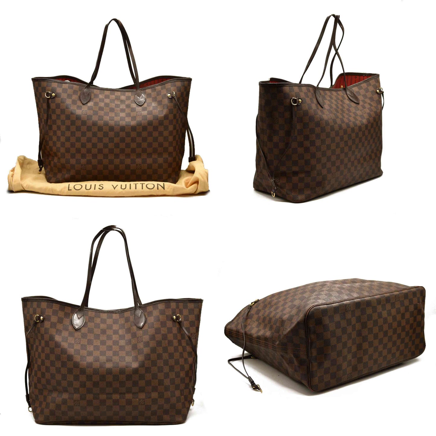 Louis Vuitton Damier Ebene Neo Neverfull GM SD0088