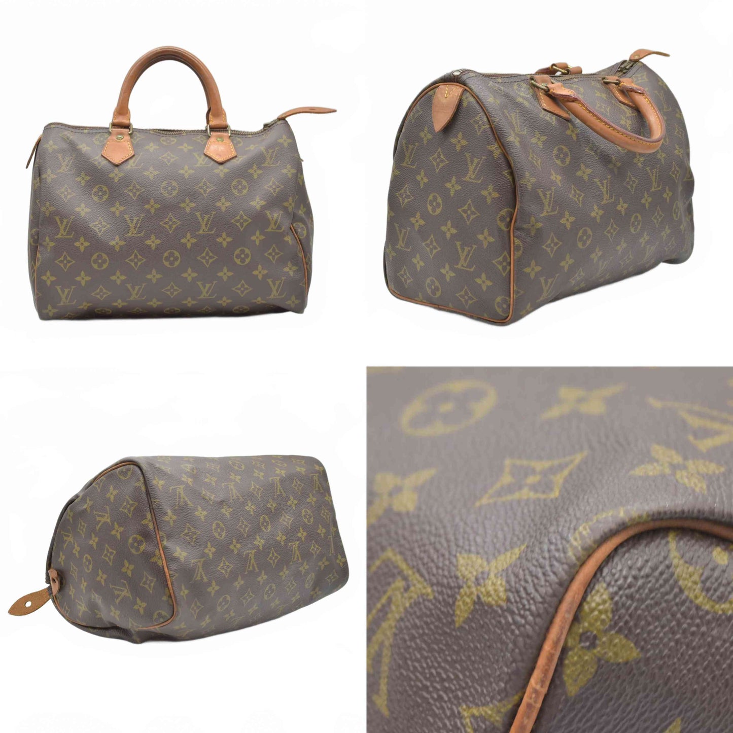 $1630 1983 Louis Vuitton Monogram Speedy 30 SA832