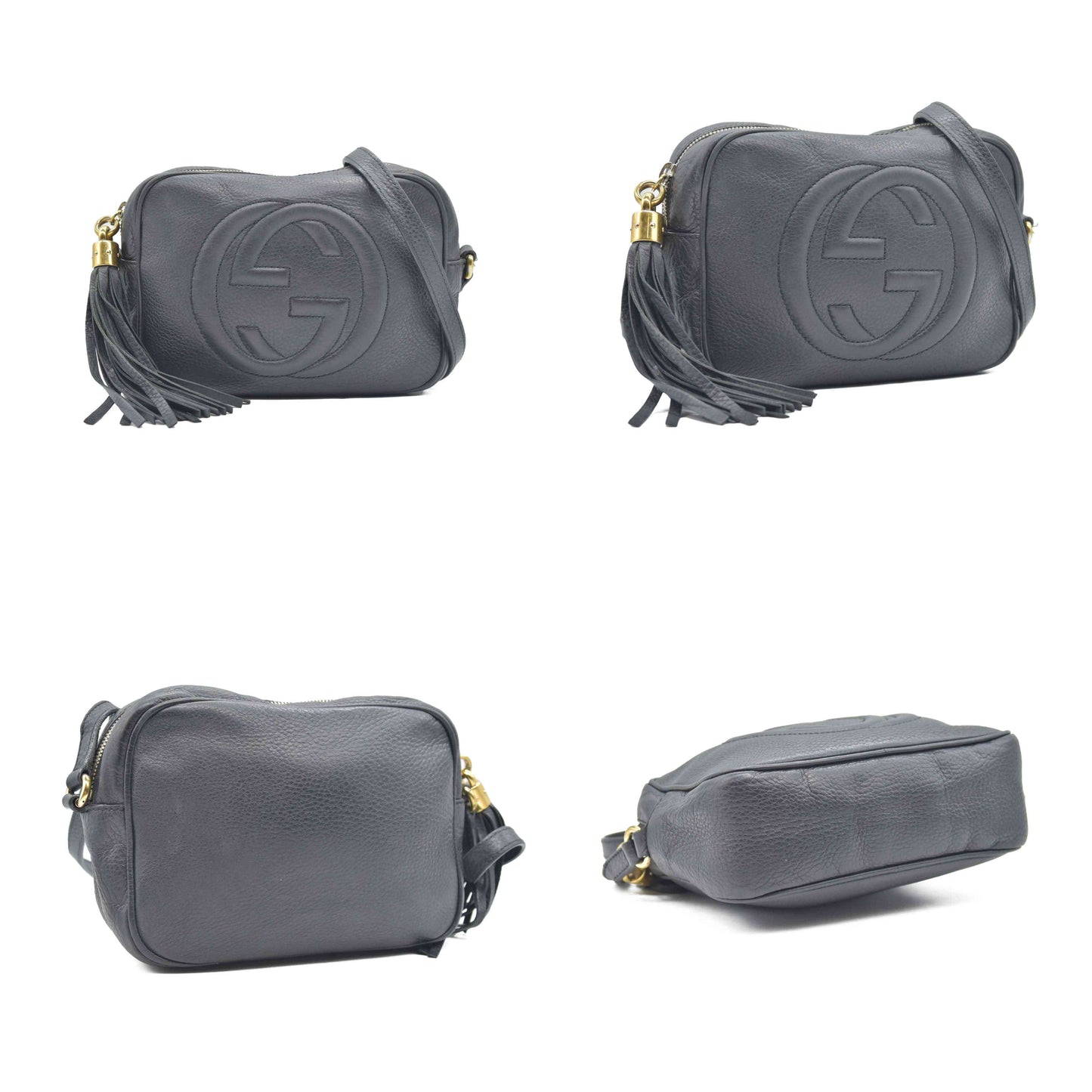 $1490 Gucci  Interlocking G Soho Disco