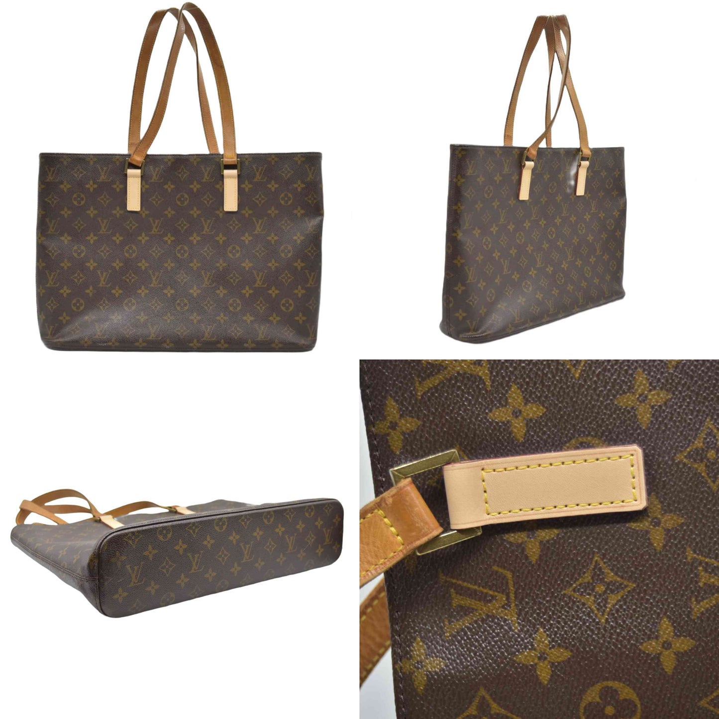 $1200 1999 LOUIS VUITTON Monogram Luco SR0959