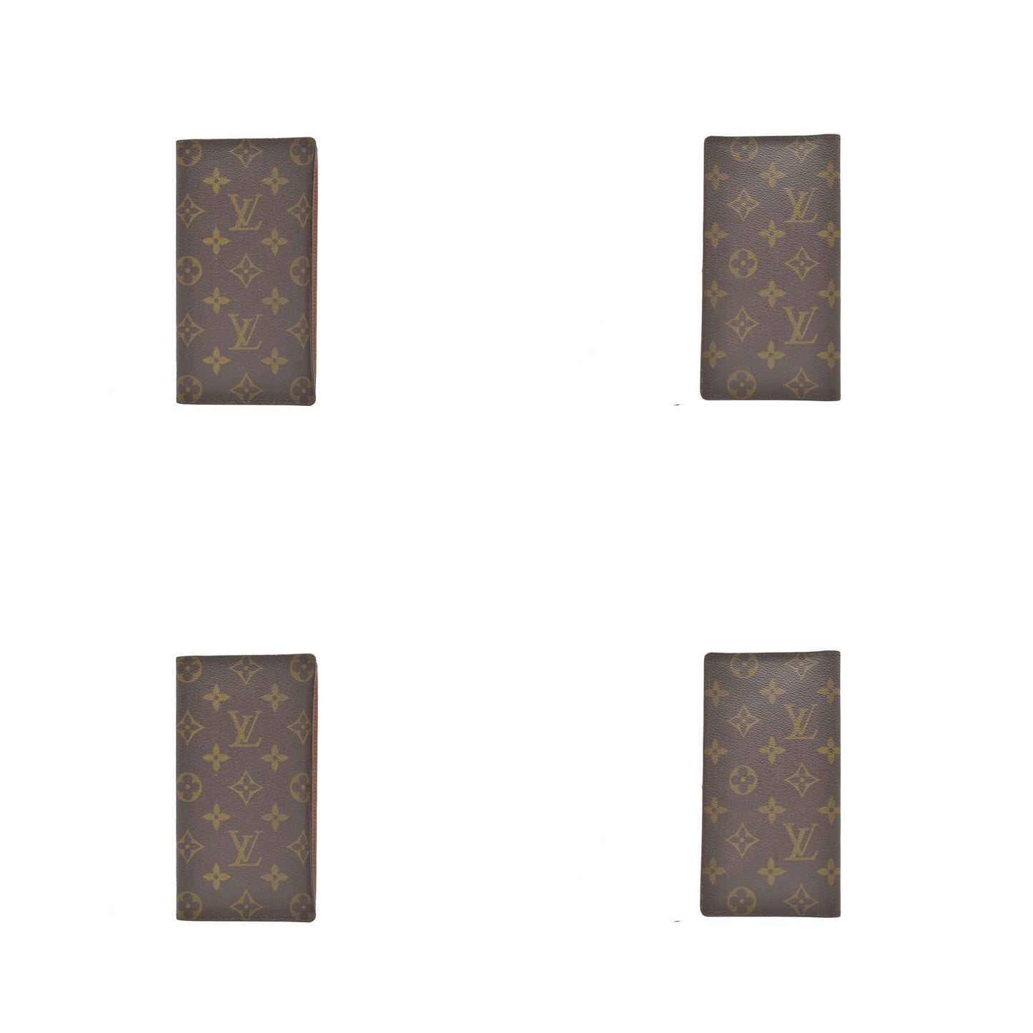 $440 Louis Vuitton Monogram Porte Cartes Credit Yen Bifold Long Wallet CT0944