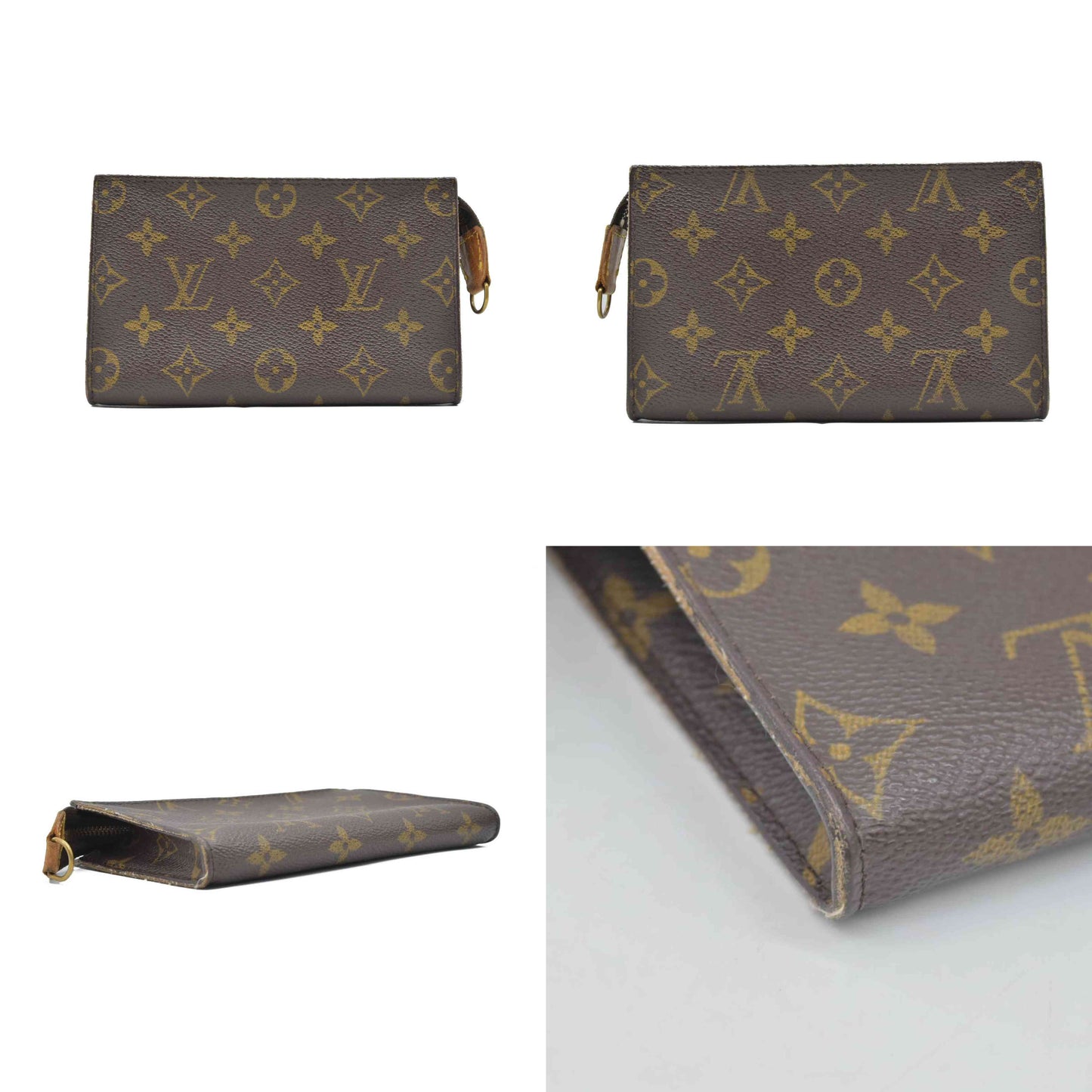 $600 Louis Vuitton Monogram Bucket Pouch 23 CONSIGNMENT