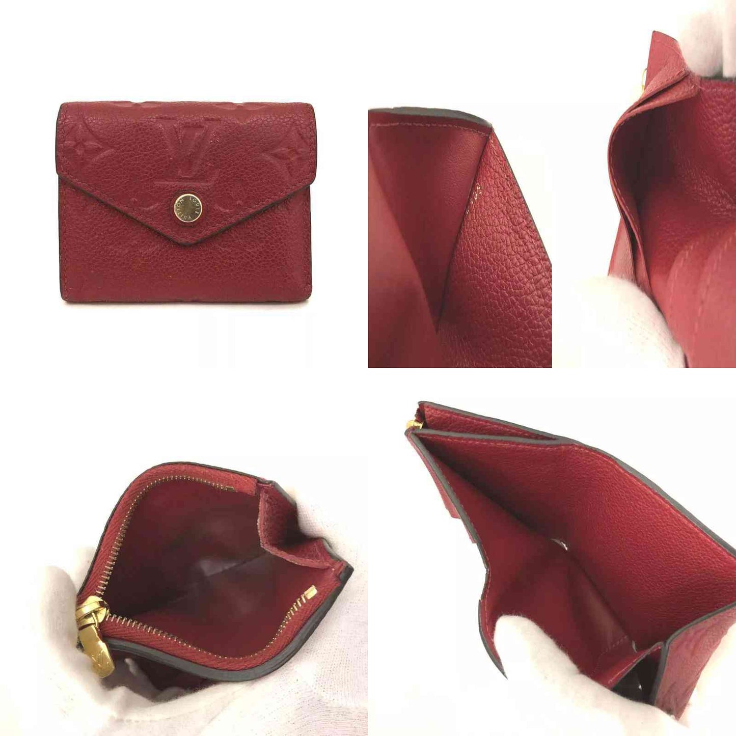 Louis Vuitton  Empreinte Zoe Wallet Scarlet SP2169