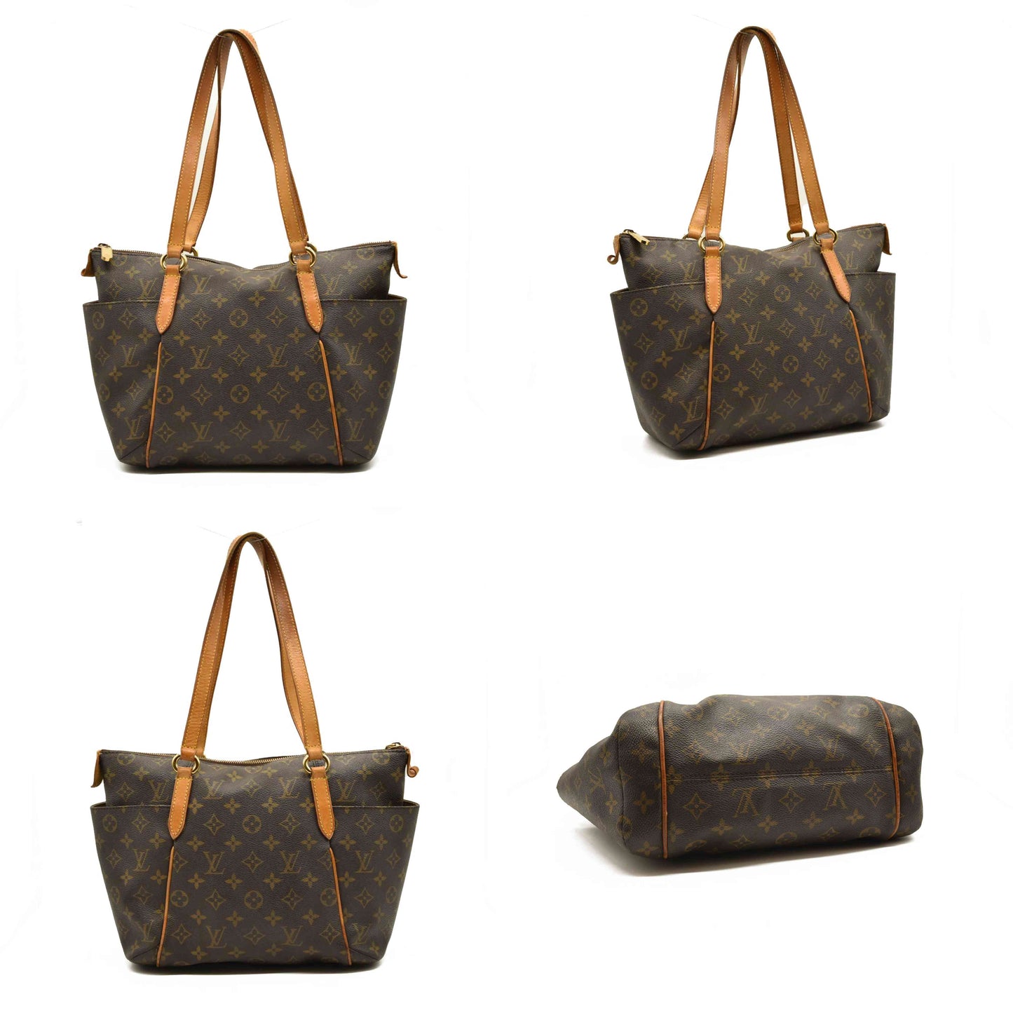 LOUIS VUITTON Monogram Totally PM FL1079