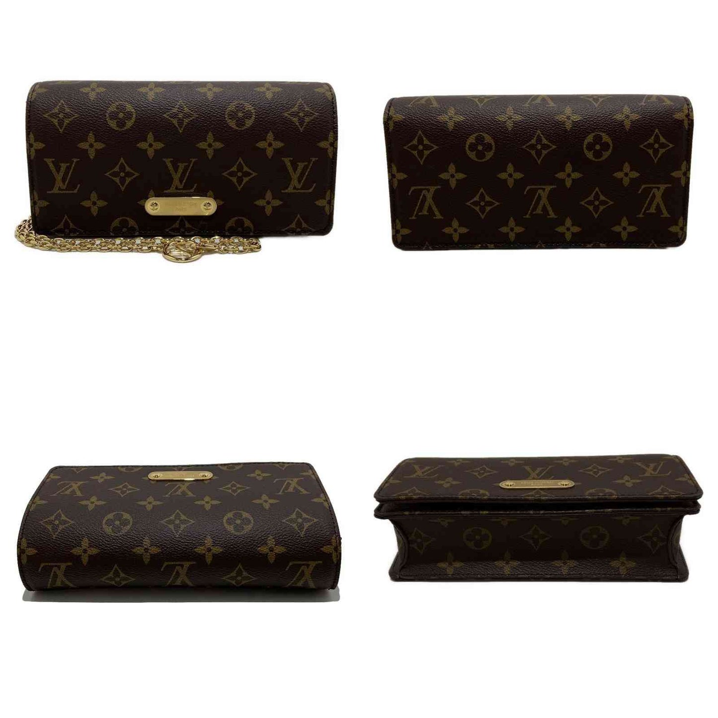 Louis Vuitton  Monogram Lily Wallet On Chain RFID