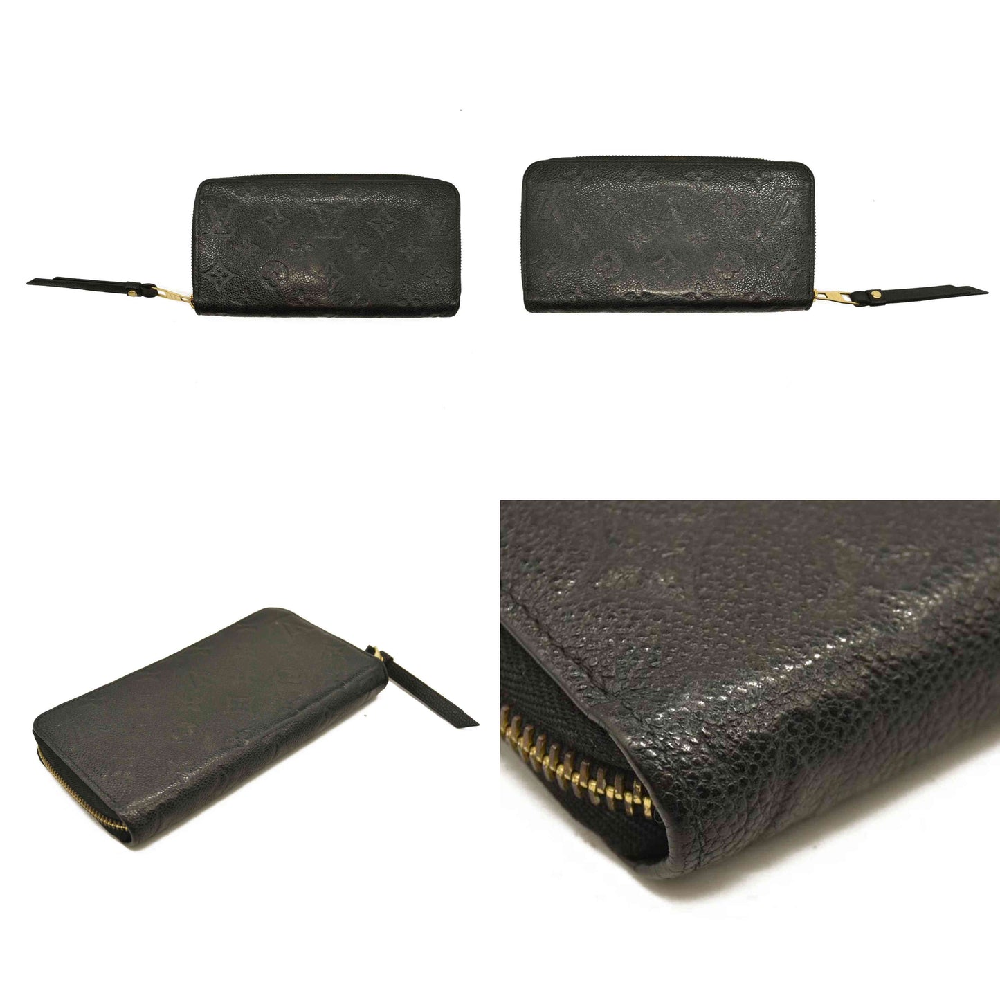 Louis Vuitton  Empreinte Zippy Wallet Black SP1107