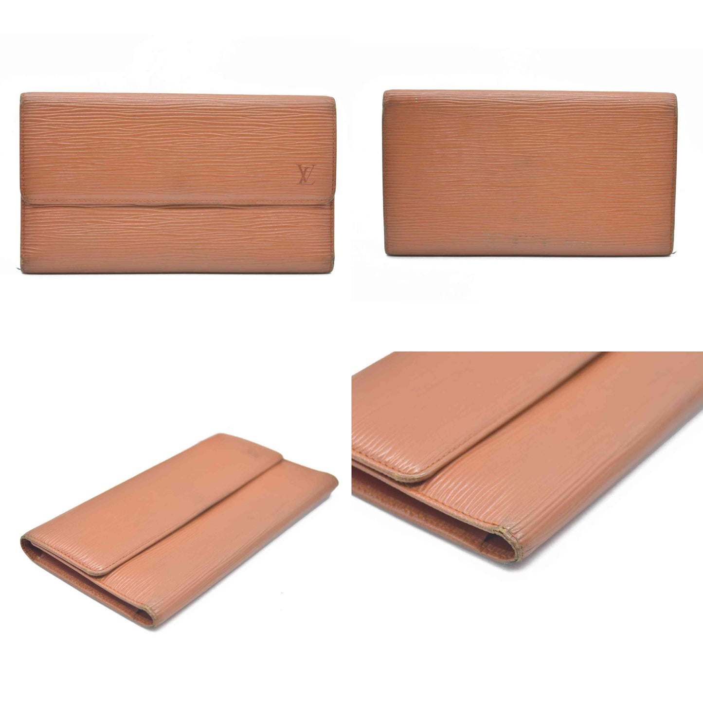 Louis Vuitton Epi Porte Tresor International Leather Trifold Wallet CA0936