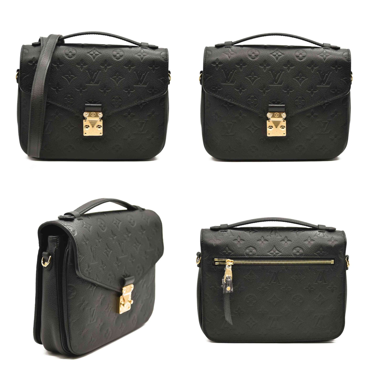 LOUIS VUITTON  Empreinte Pochette Metis Black DU2188