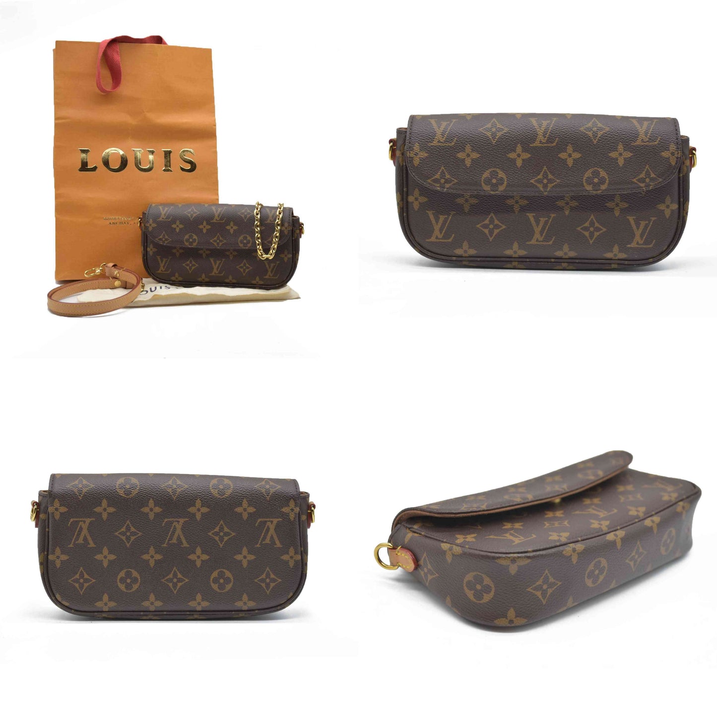 Louis Vuitton  Monogram Ivy Wallet On Chain RFID NO BOX