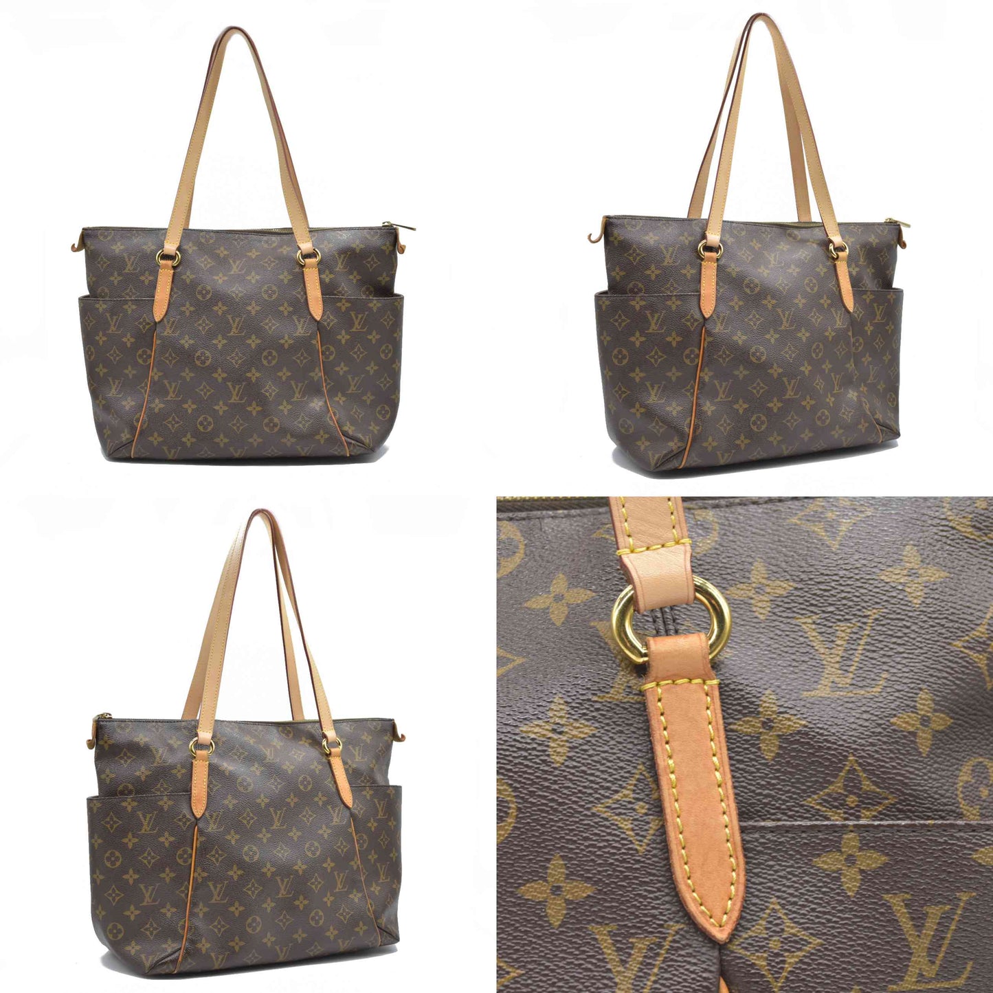 $1440 LOUIS VUITTON Monogram Totally MM SD2142 2012