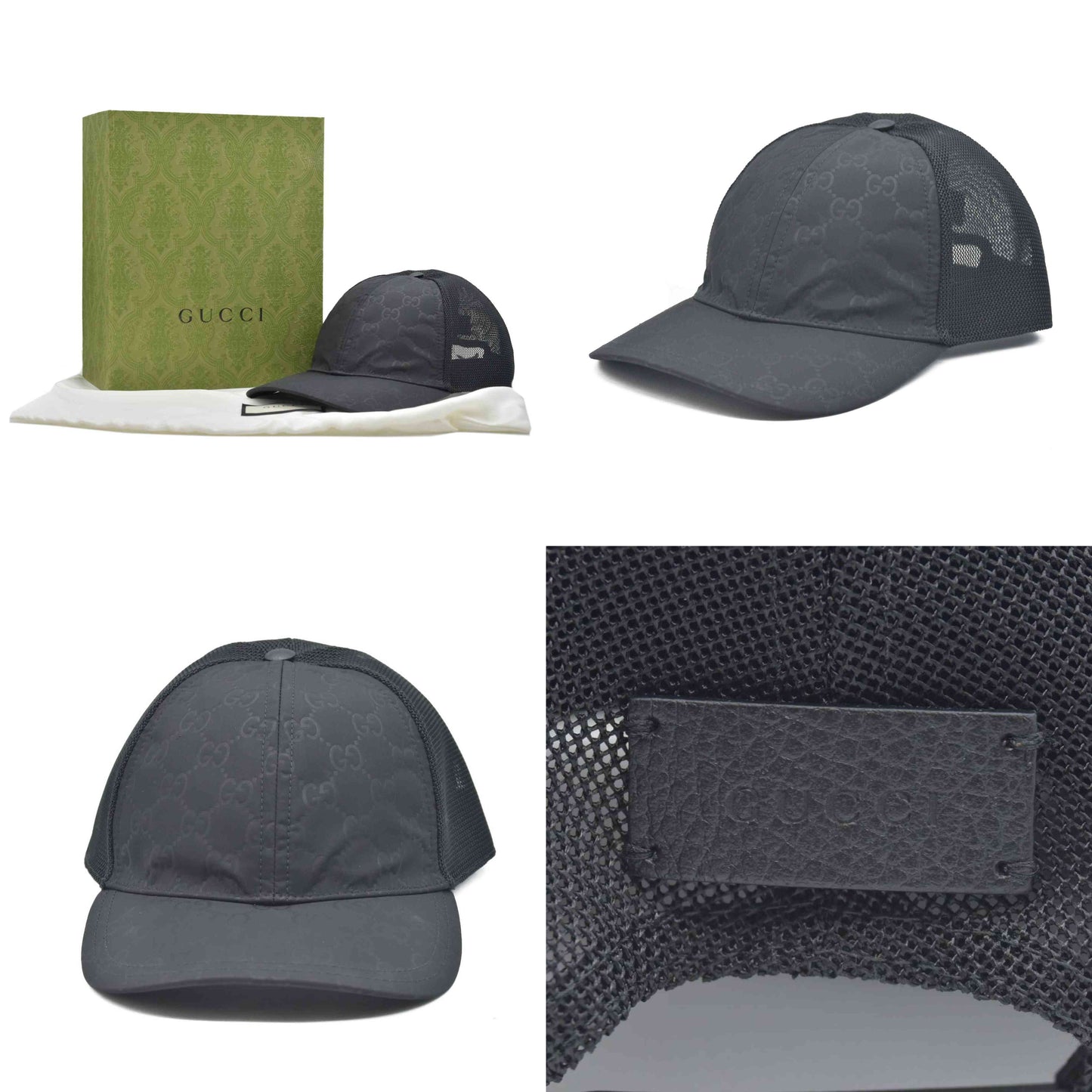 $660 Gucci GG Canvas Baseball Hat CONSIGNMENT