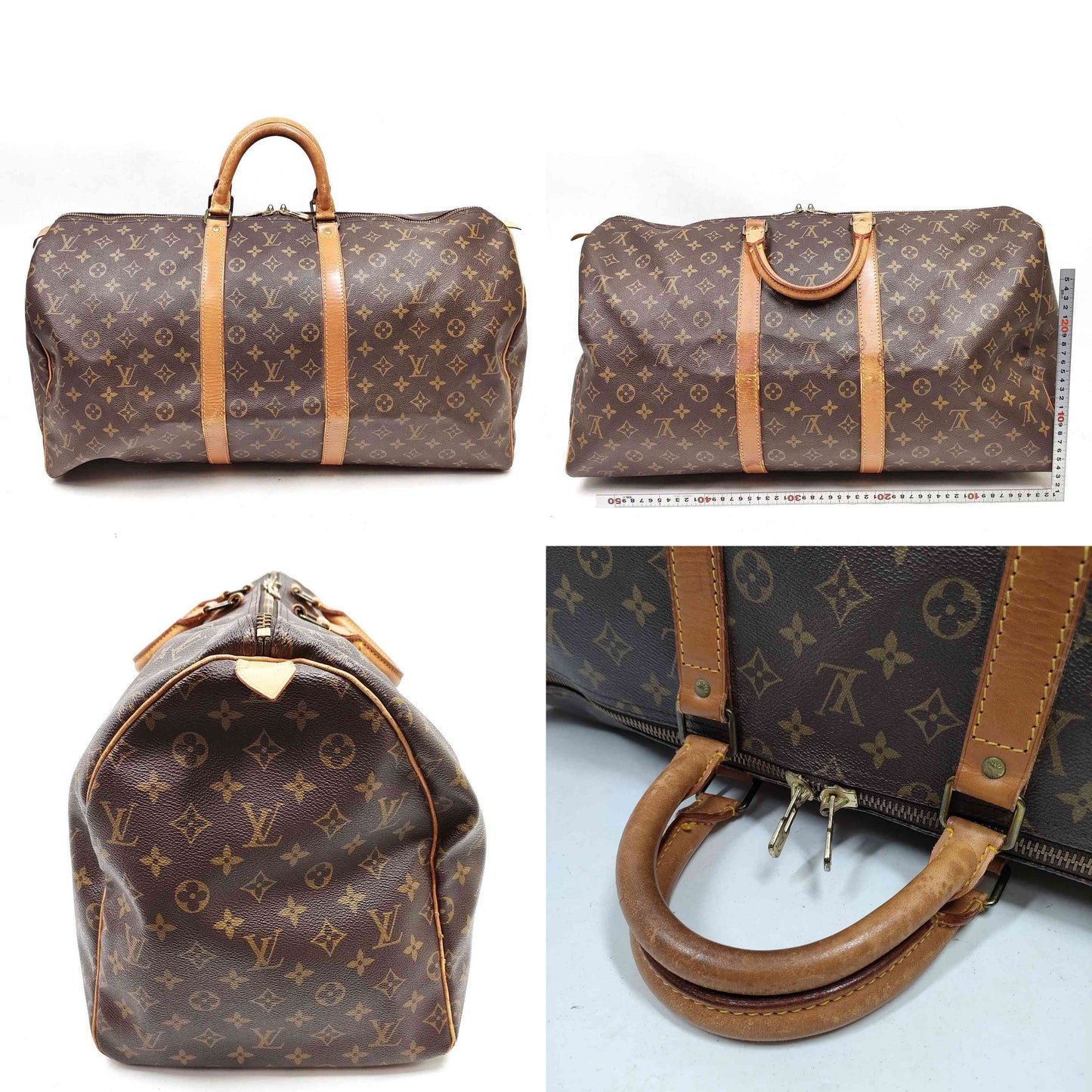 $2170 1989 Louis Vuitton Monogram Keepall 55 MI8908