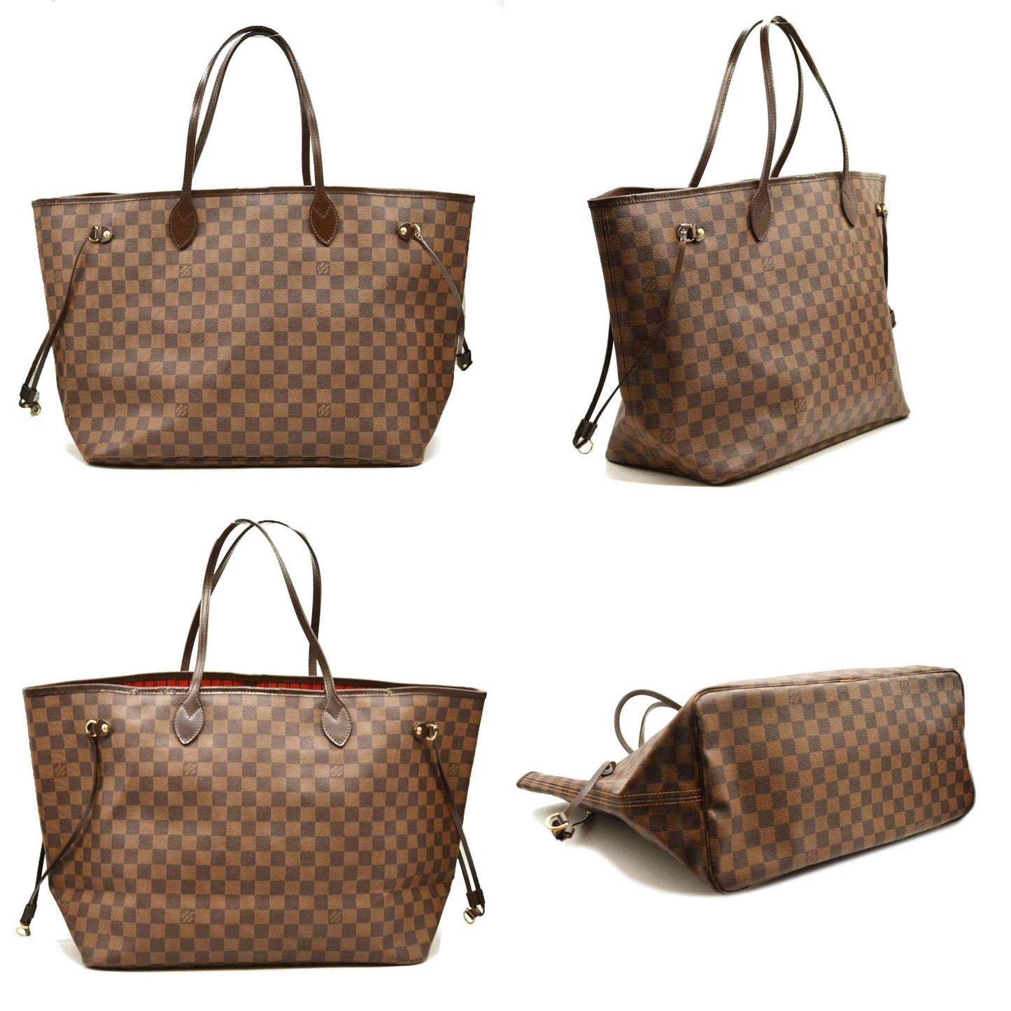 Louis Vuitton  Damier Ebene Neverfull GM FL2131