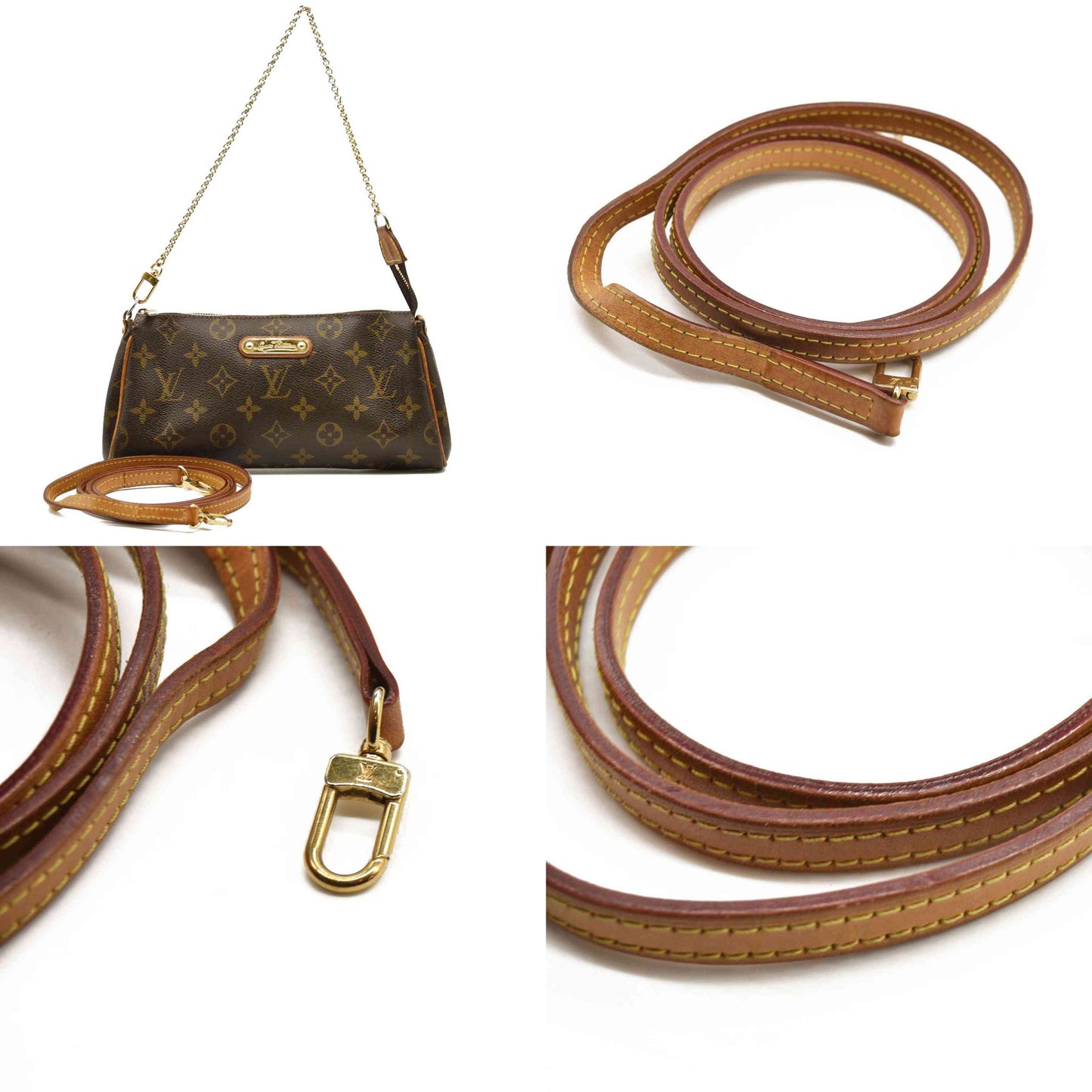 LOUIS VUITTON Monogram Eva Clutch SN3190