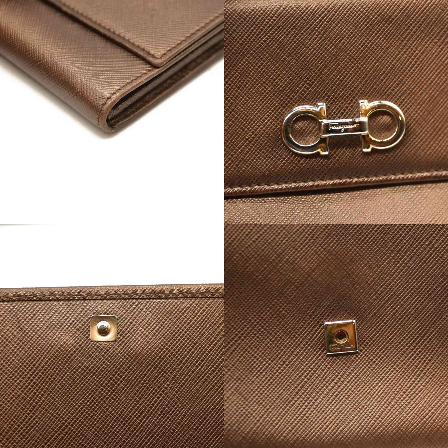 Ferragamo Gancini Bifold wallet