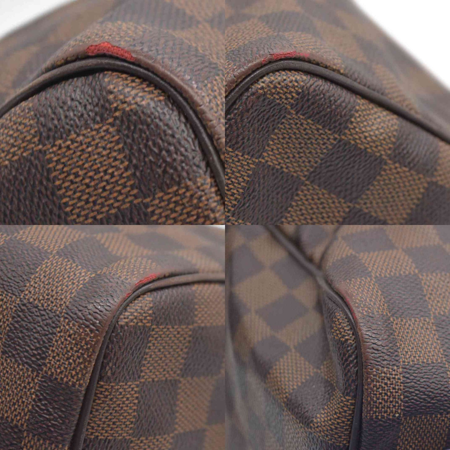 $1660 Louis Vuitton Damier Ebene Speedy 30 SD2147