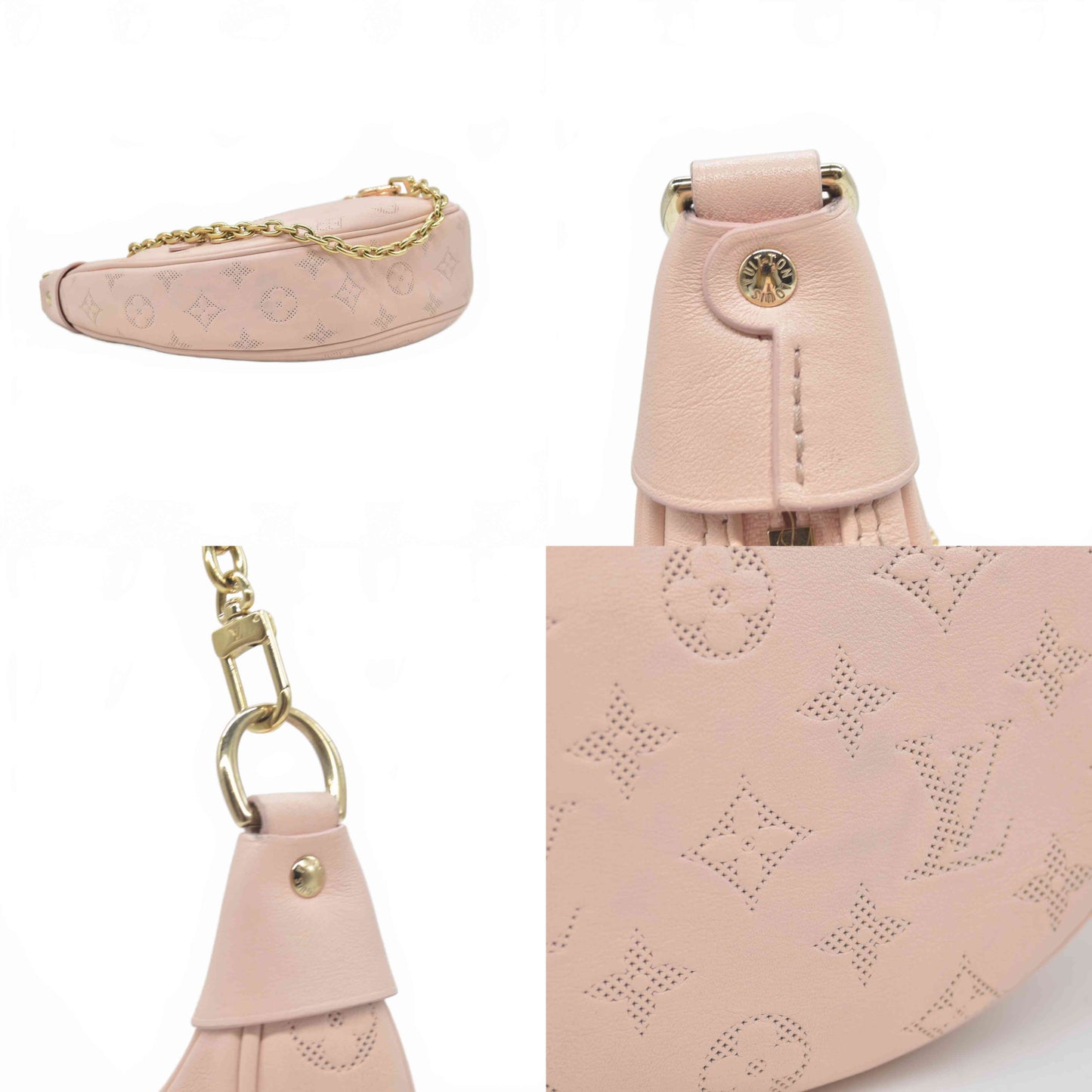 $3000 2024 Louis Vuitton Cruise Perforated Monogram Flower Ring Loop