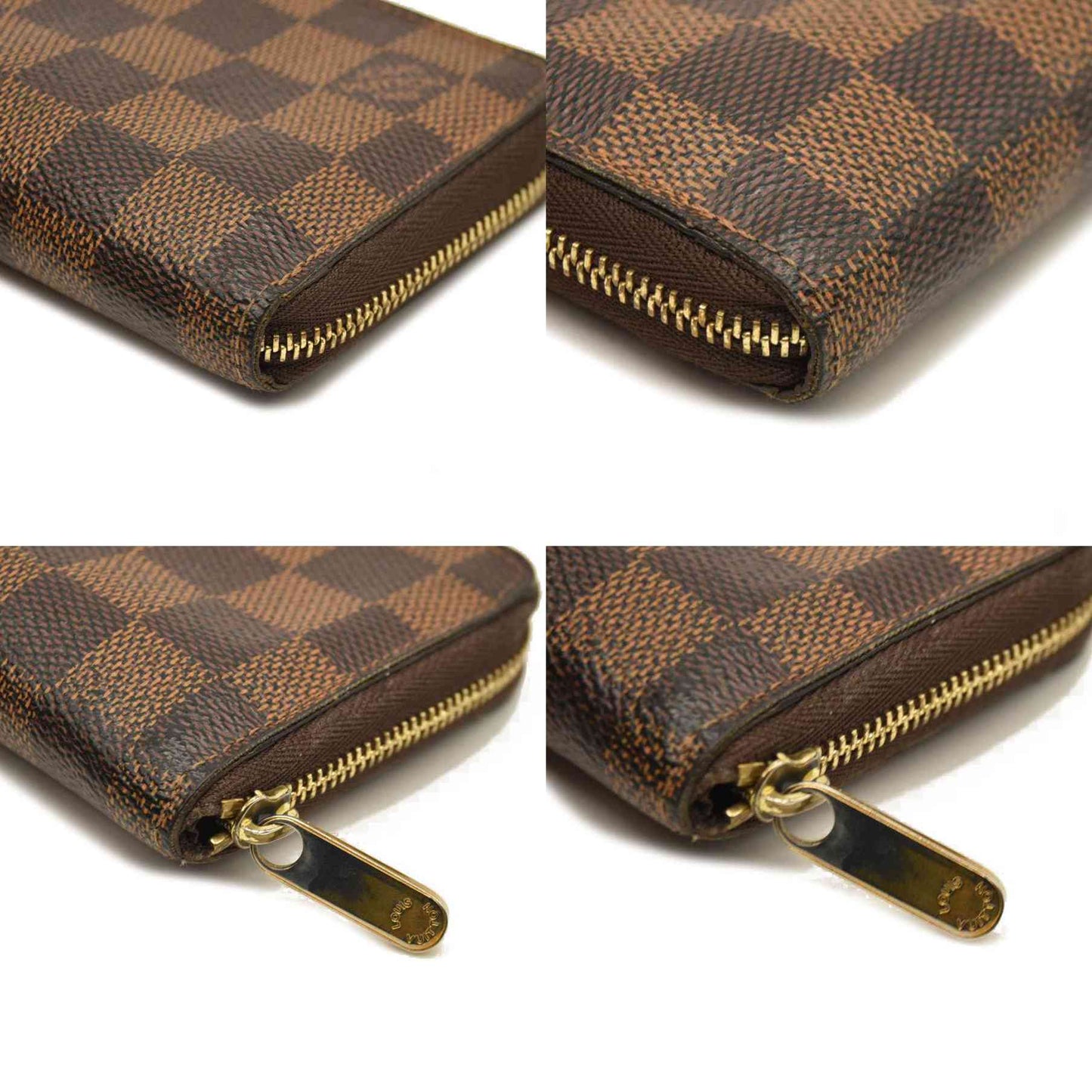 Louis Vuitton  Damier Ebene Zippy Coin Purse SN1163