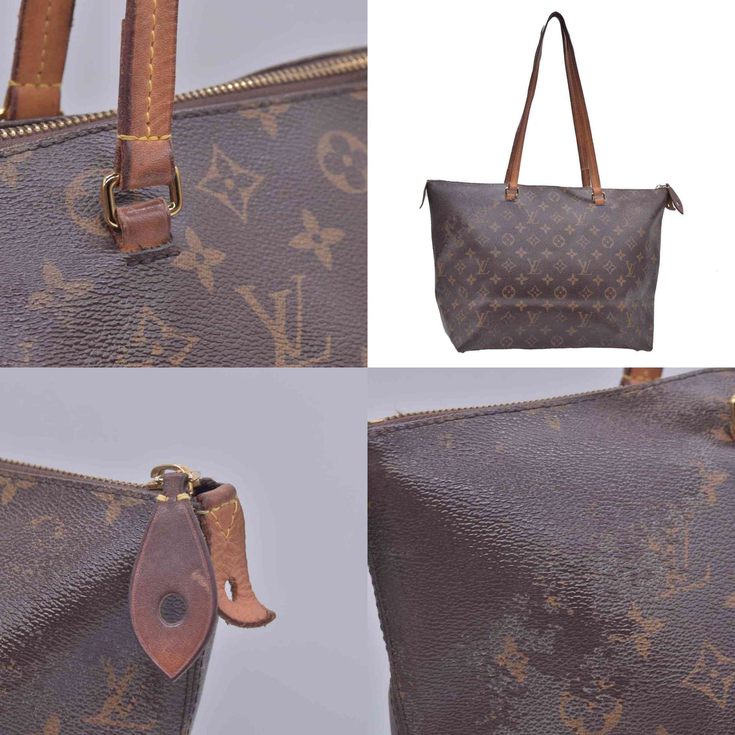 $1620 2017 LOUIS VUITTON Monogram Iena MM Tote Bag FL3137