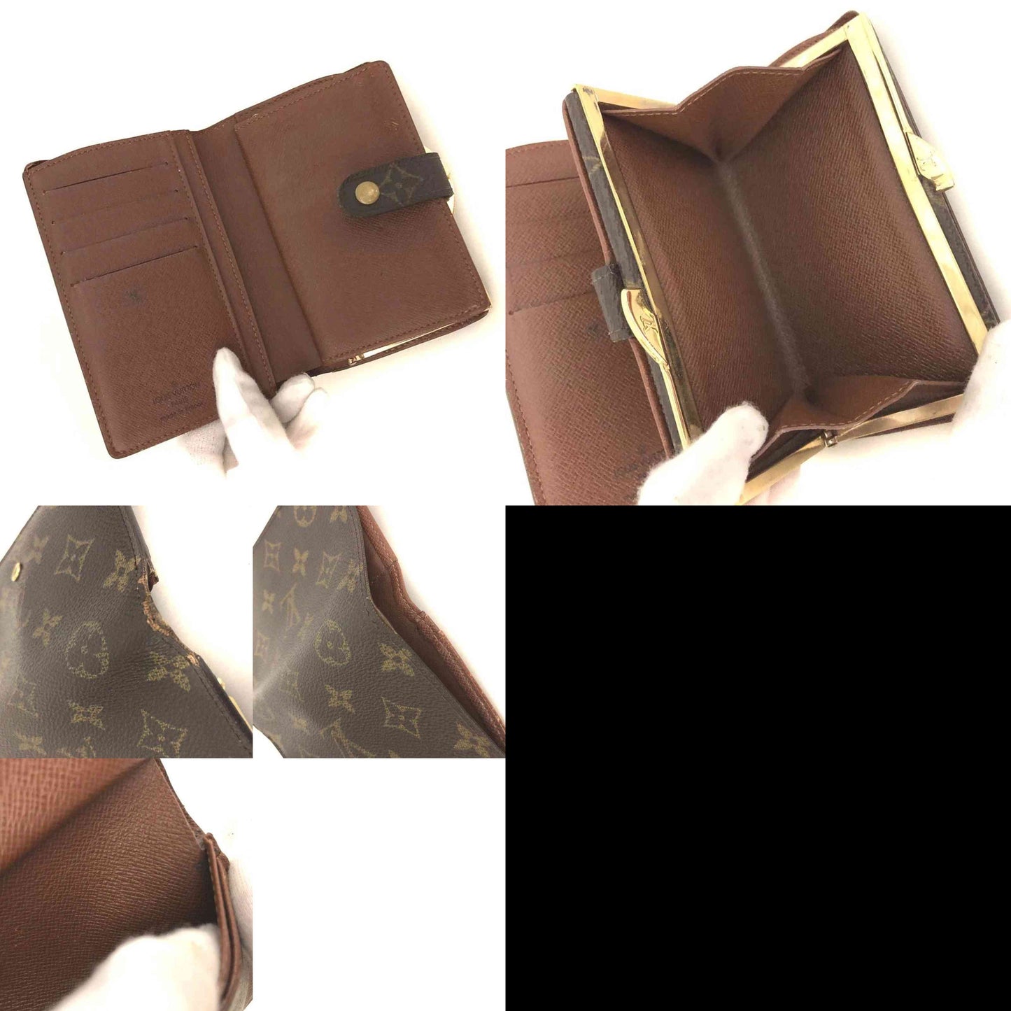Louis Vuitton Monogram Porte Monnaie Billets Viennois Bifold Wallet MI0032