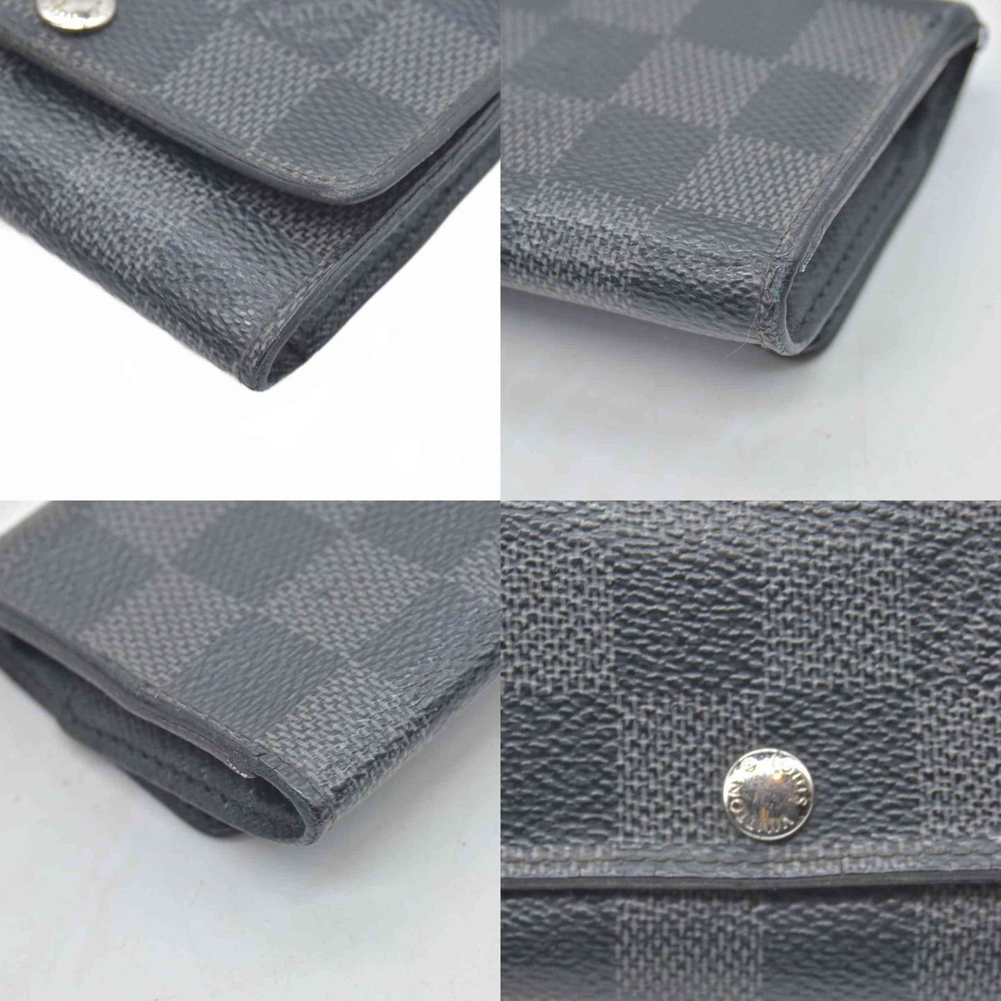 $395 2014 Louis Vuitton Damier Graphite Multicles 6 Key Holder – Consignment  CT0194