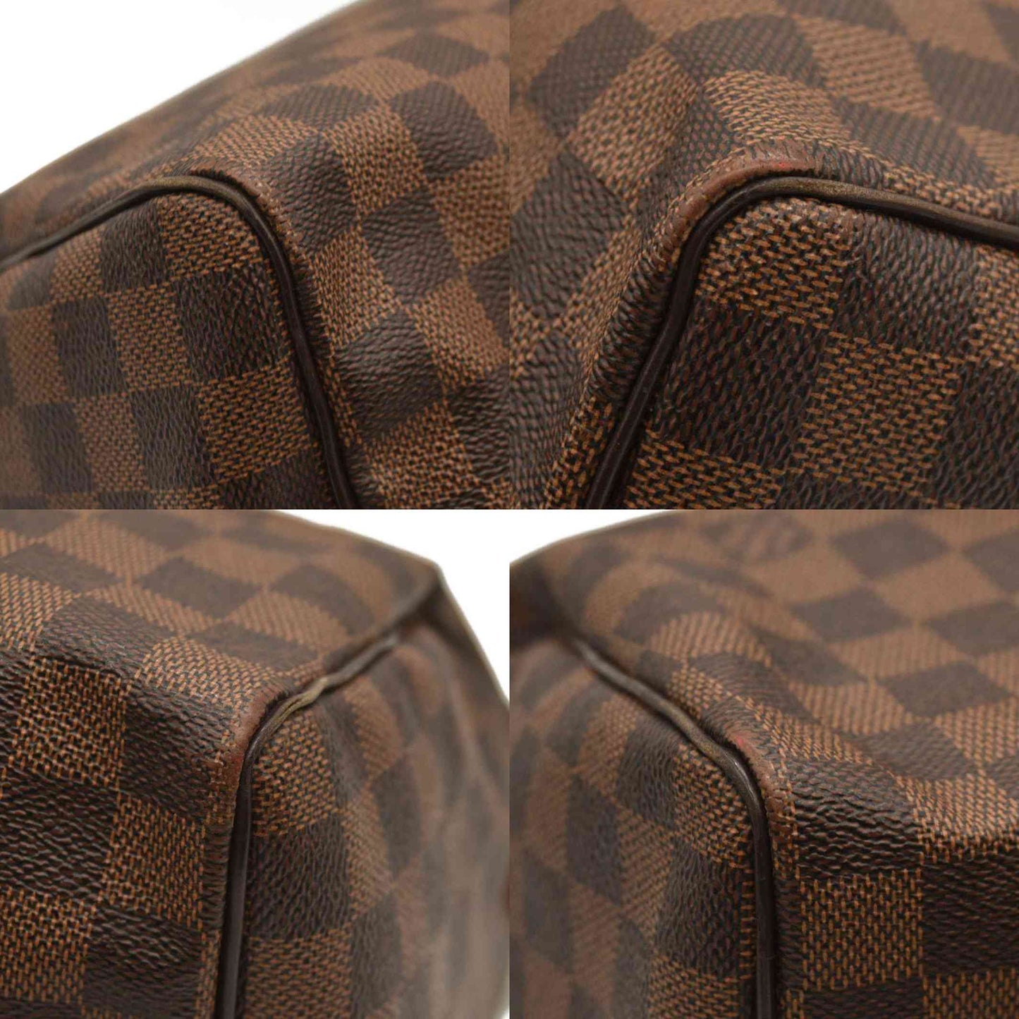 LOUIS VUITTON Damier Ebene Speedy 25 AA4177