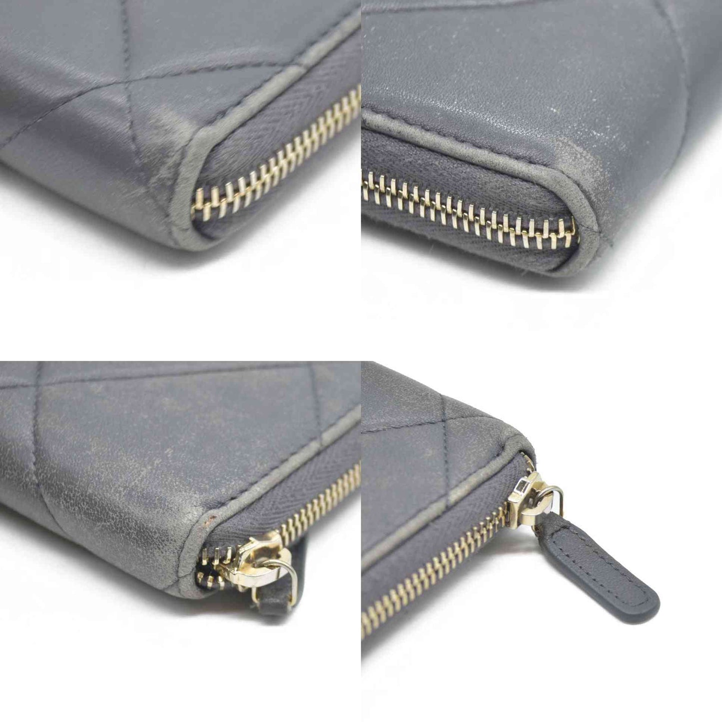 Chanel 2021 Interlocking CC Logo Continental Wallet