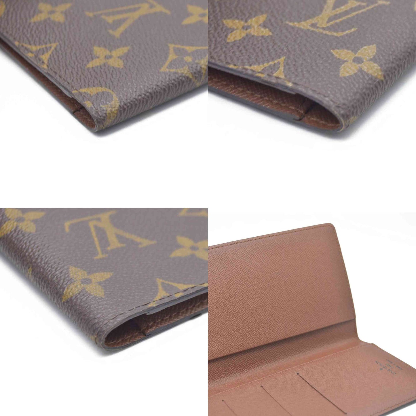 AUCTION $360 Louis Vuitton  Monogram Pocket Agenda Cover