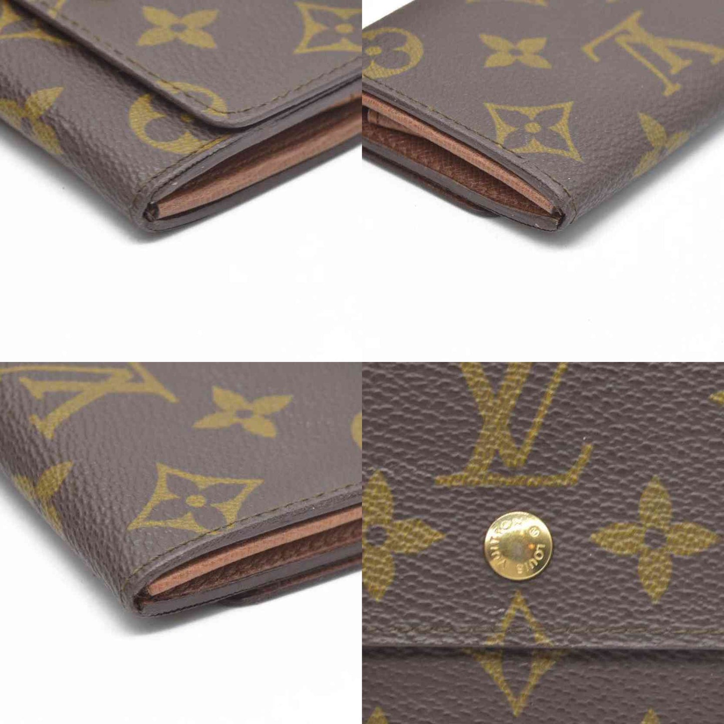 $545 Louis Vuitton  Monogram Porte-Monnaie Coin Purse RA0920