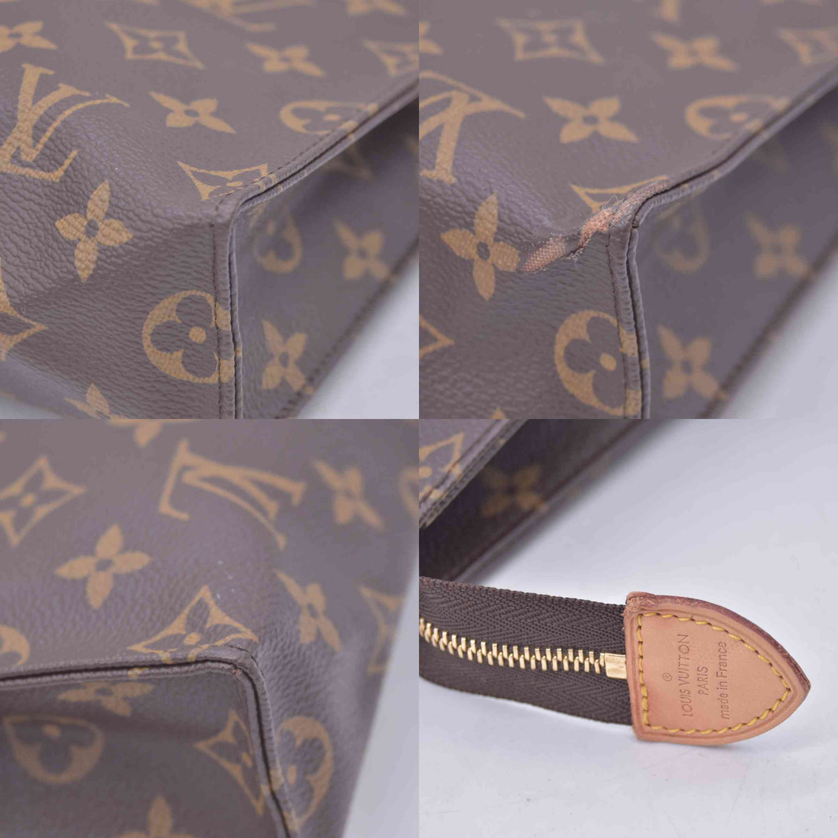 $760 2009 Louis Vuitton Toiletry 26 Brown Monogram DU4079