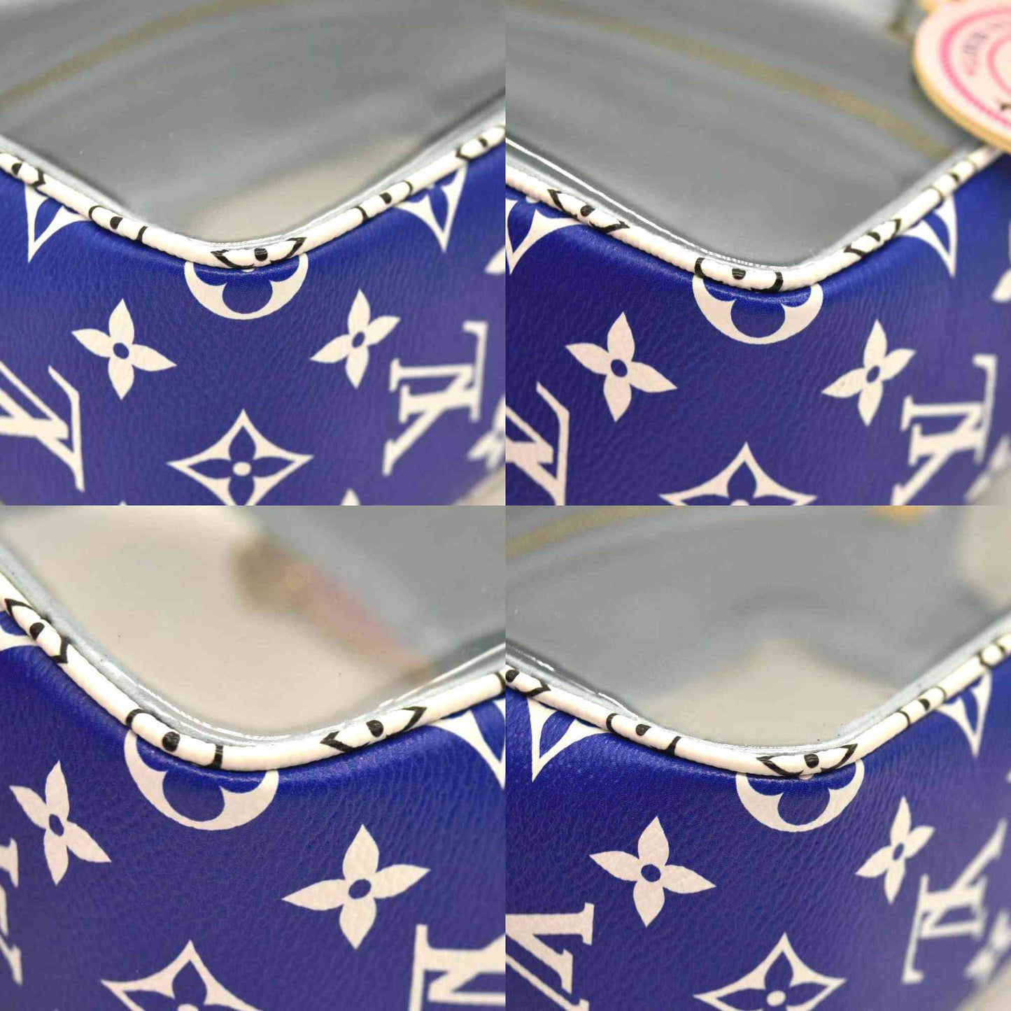 LOUIS VUITTON  Monogram Giant Okinawa Beach Pouch Blue  TR1159