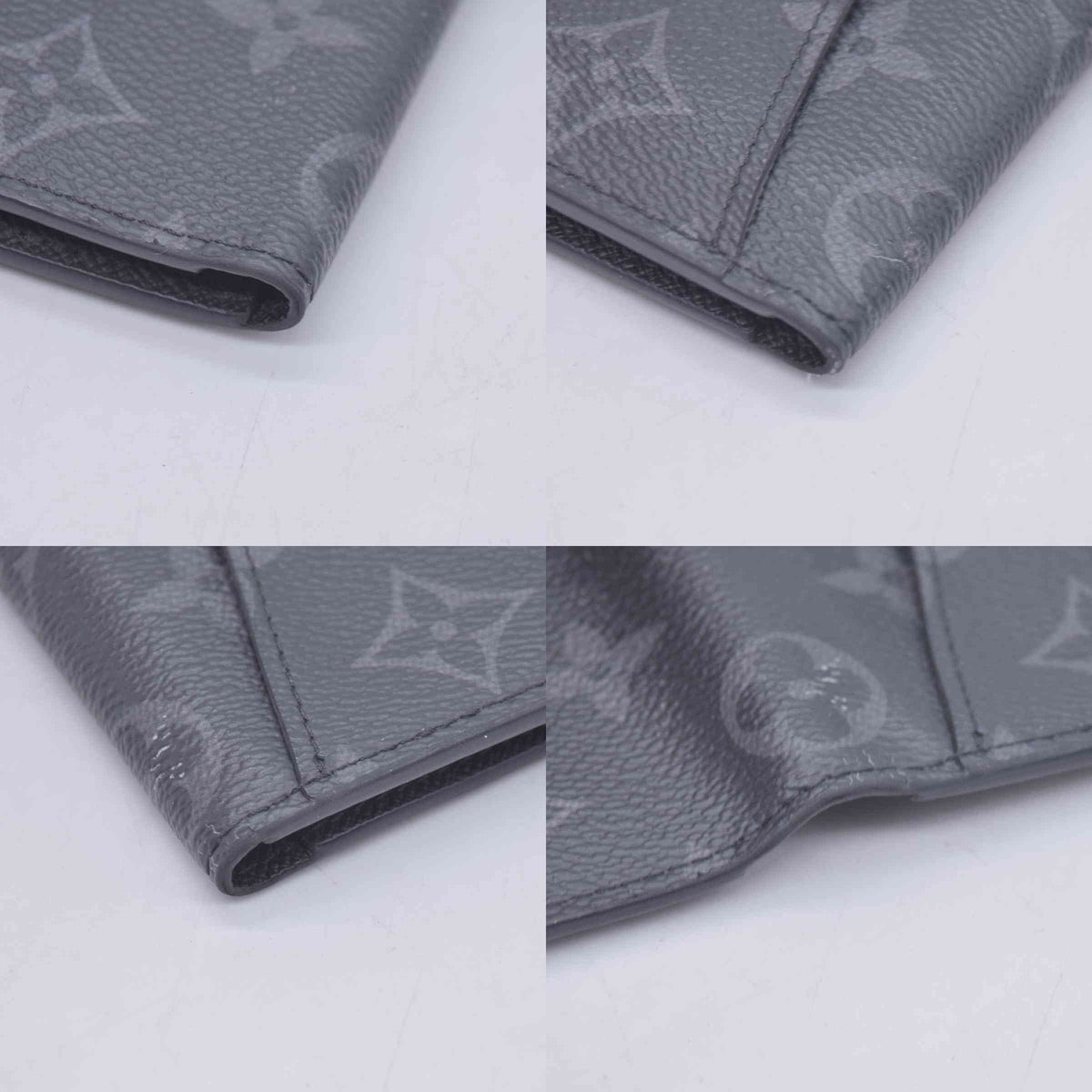 $455 2021 Louis Vuitton Monogram Eclipse Pocket Organizer TA1271 CONSIGNMENT