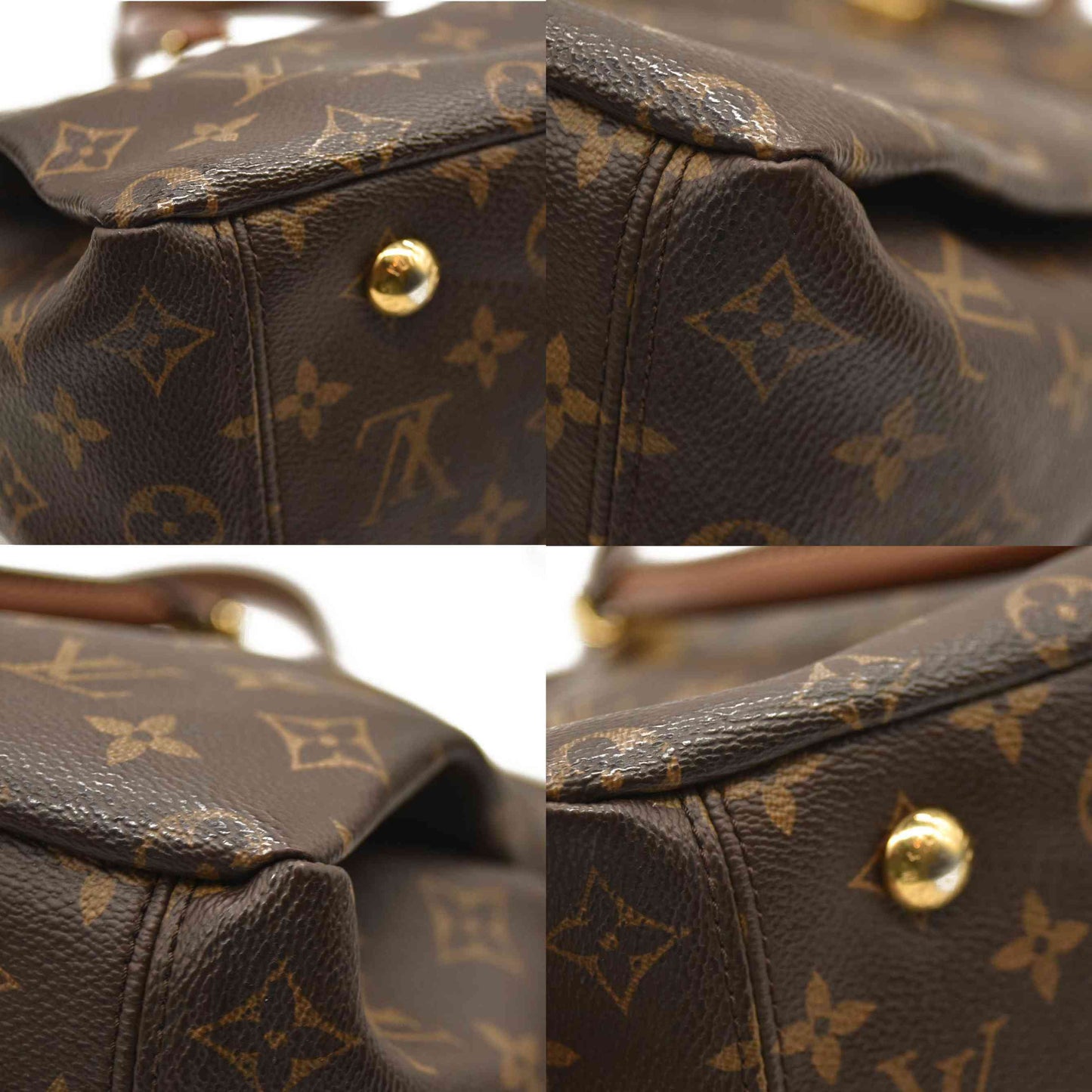 LOUIS VUITTON Monogram Pallas Black CA2164