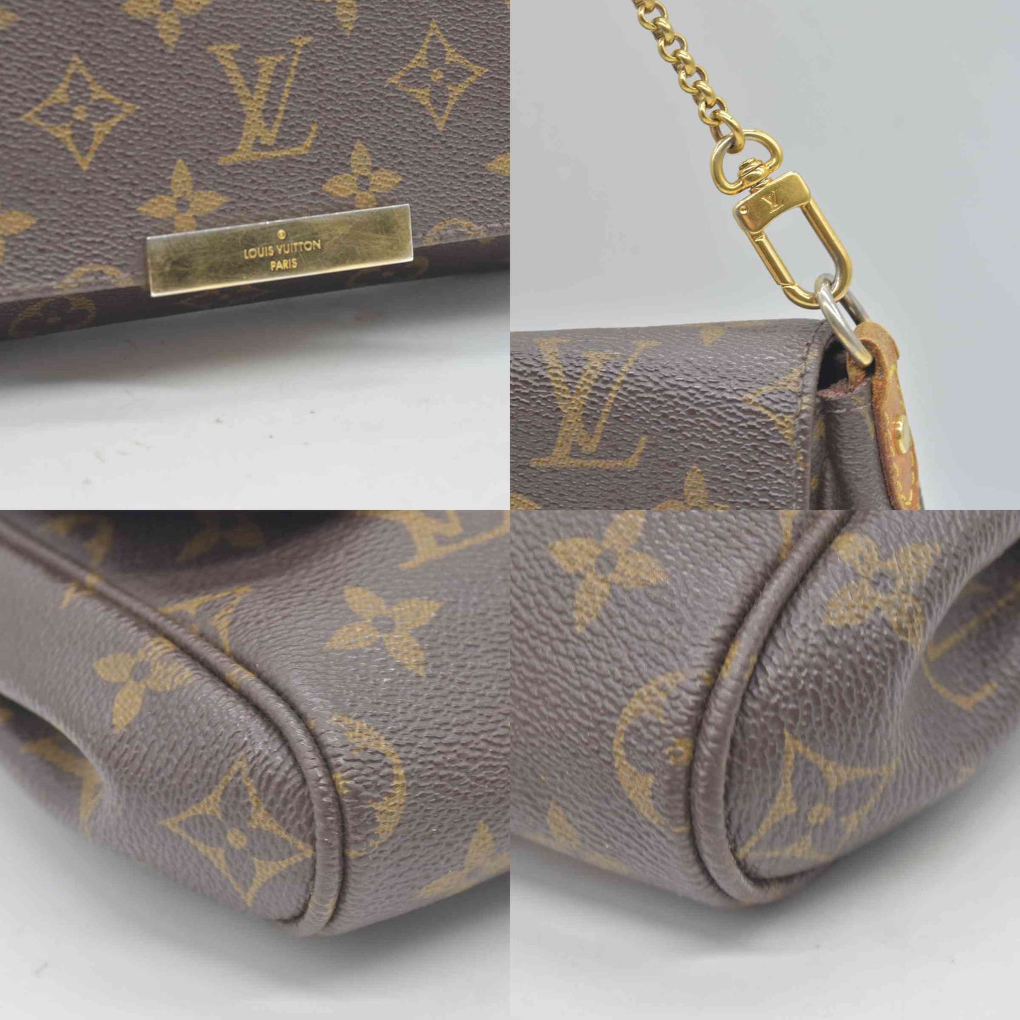 $1650 2013 Louis Vuitton Favorite MM Monogram DU3183
