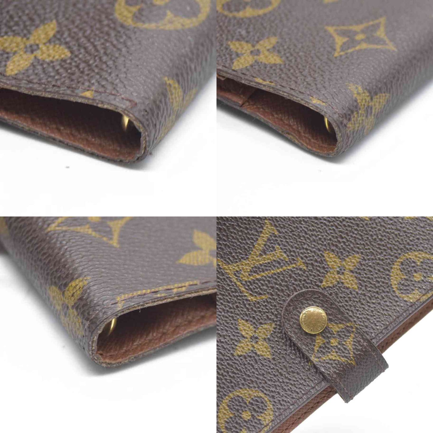 Louis Vuitton Monogram Agenda PM Notebook Cover Brown CA0949