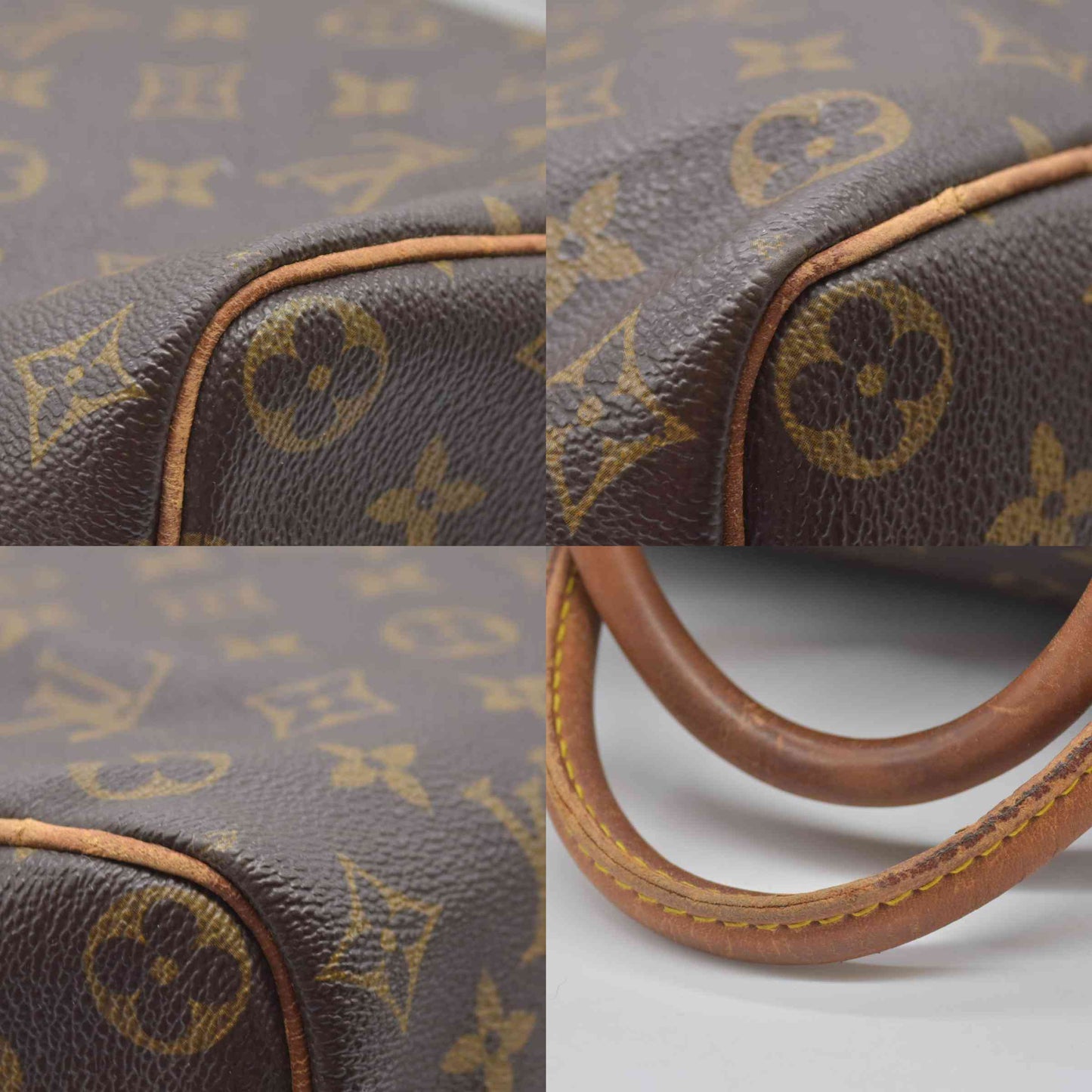 $1730 1987 Louis Vuitton Monogram Speedy 35 VI872